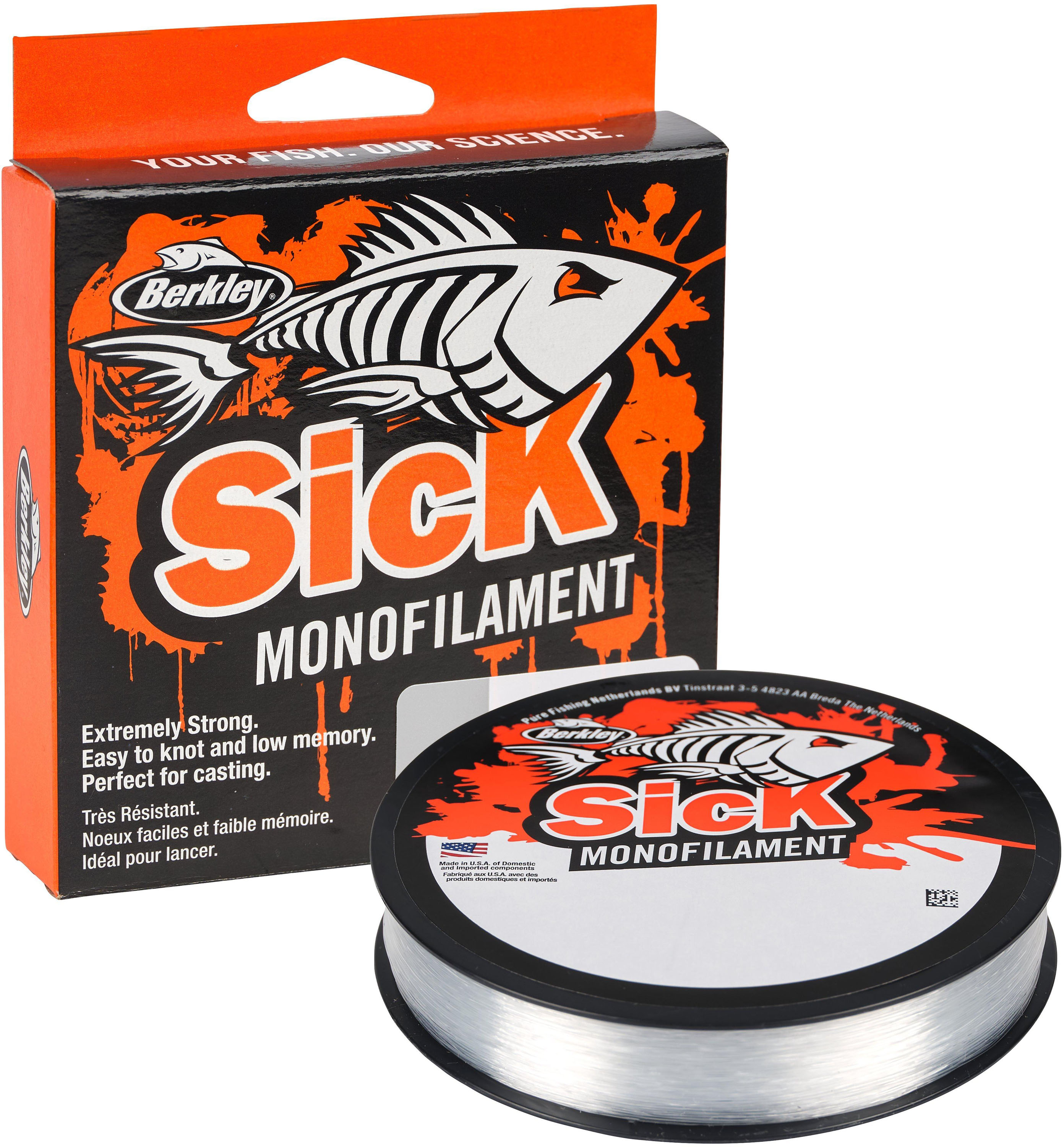 Berkley Sick Monofilament nylonlina clear 0.330 mm x 300 m