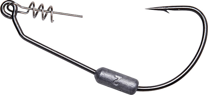 Savage Gear Weedless viktad offsetkrok 2 g stl. 4/0 svart 4-pack