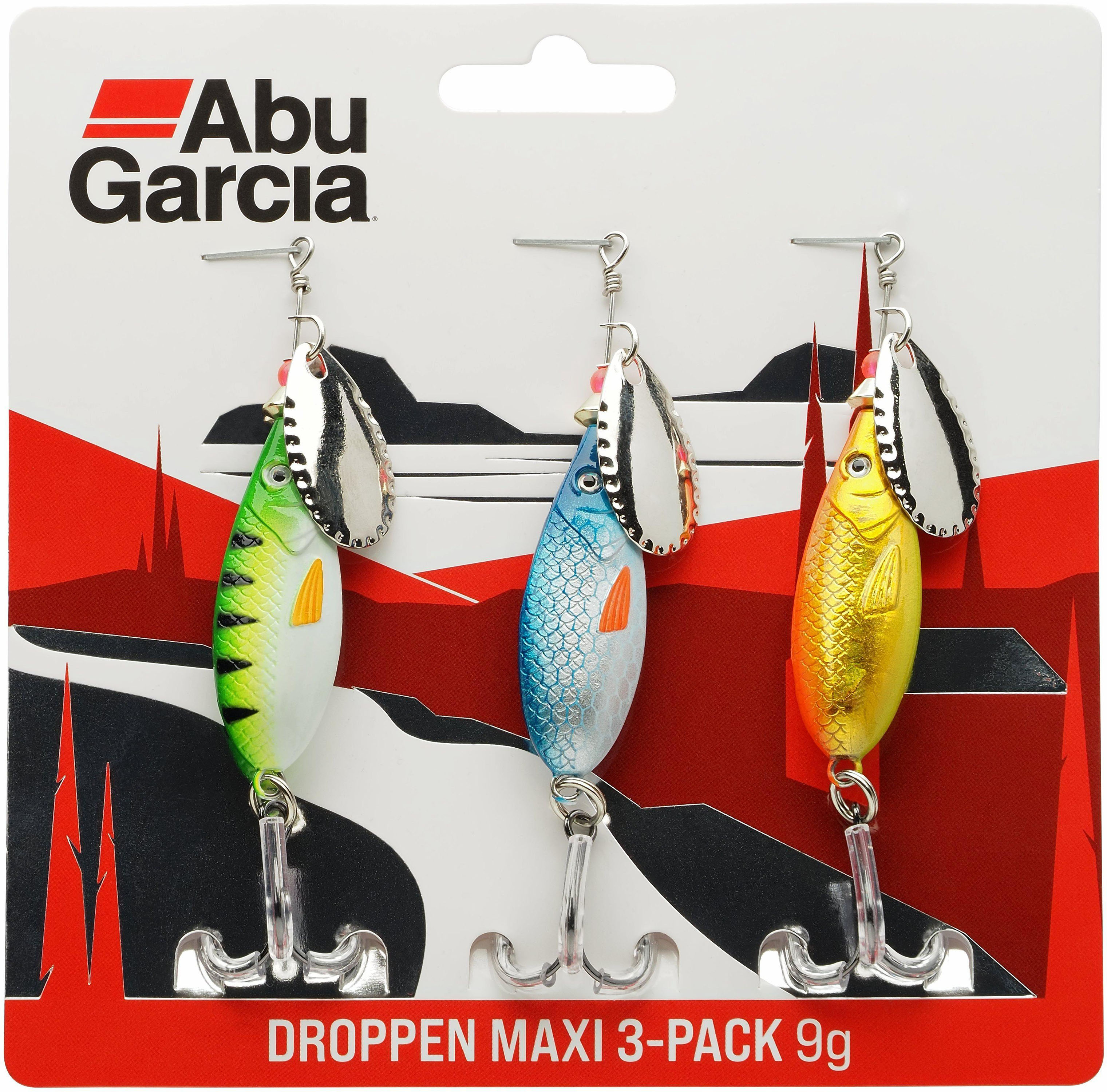 Abu Garcia Droppen Maxi 8.5 cm [12 g] blandade färger 3-pack