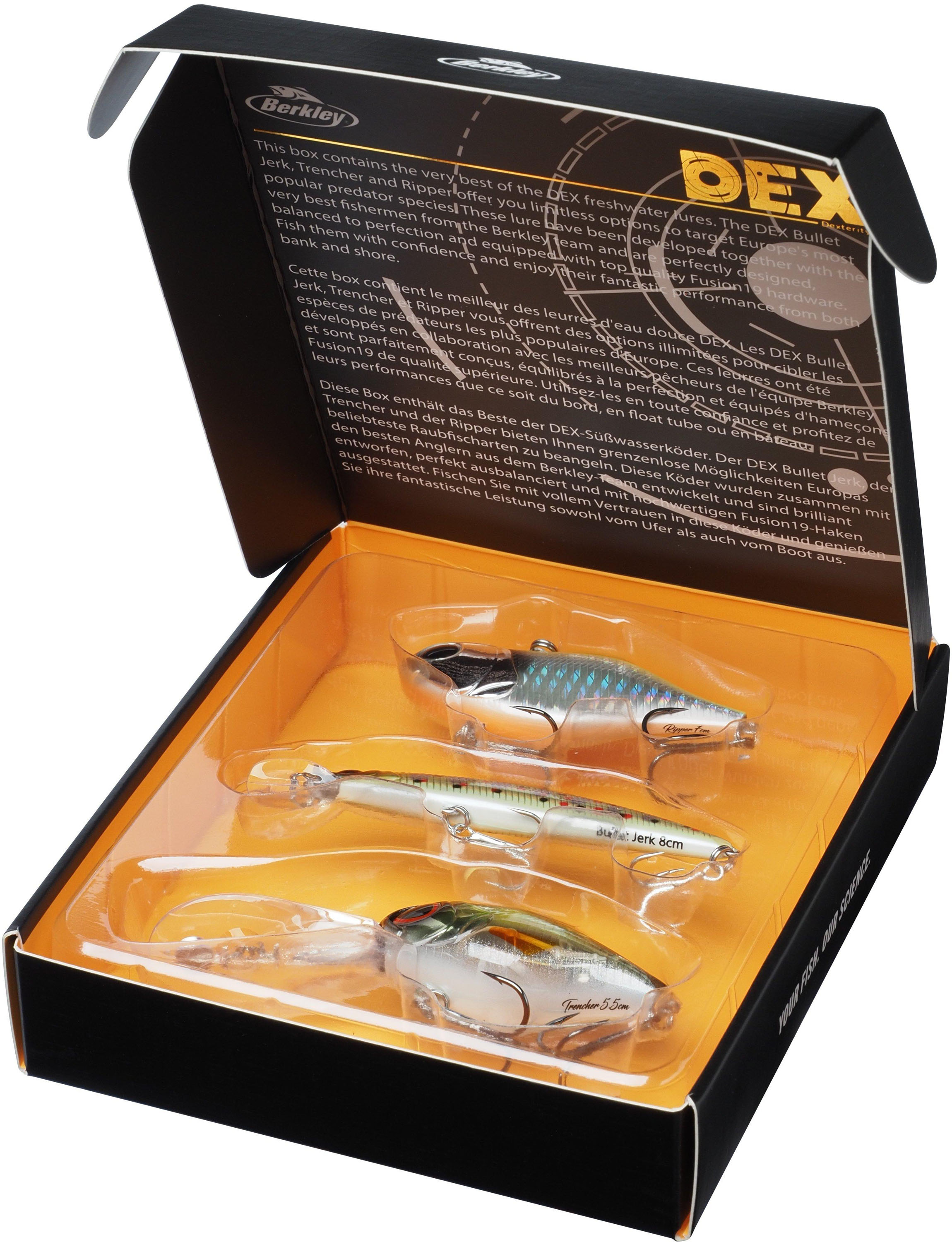 Berkley DEX Hardbait Gift Box 5.5-8 cm [7.5-17.1 g] betesset 3-pack