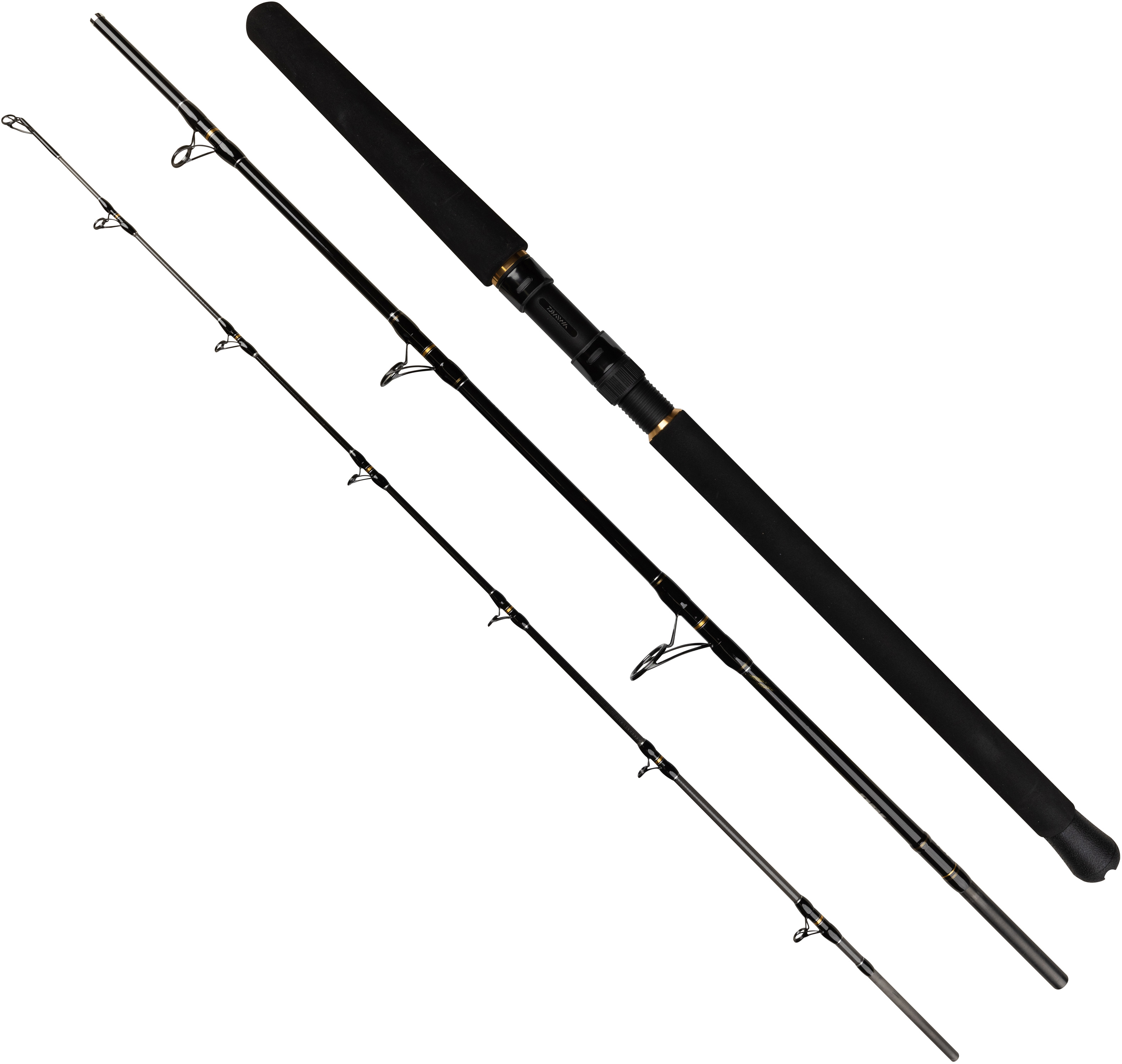 Daiwa Super Kenzaki Travel haspelspö 3-delat 7' 120-250 g