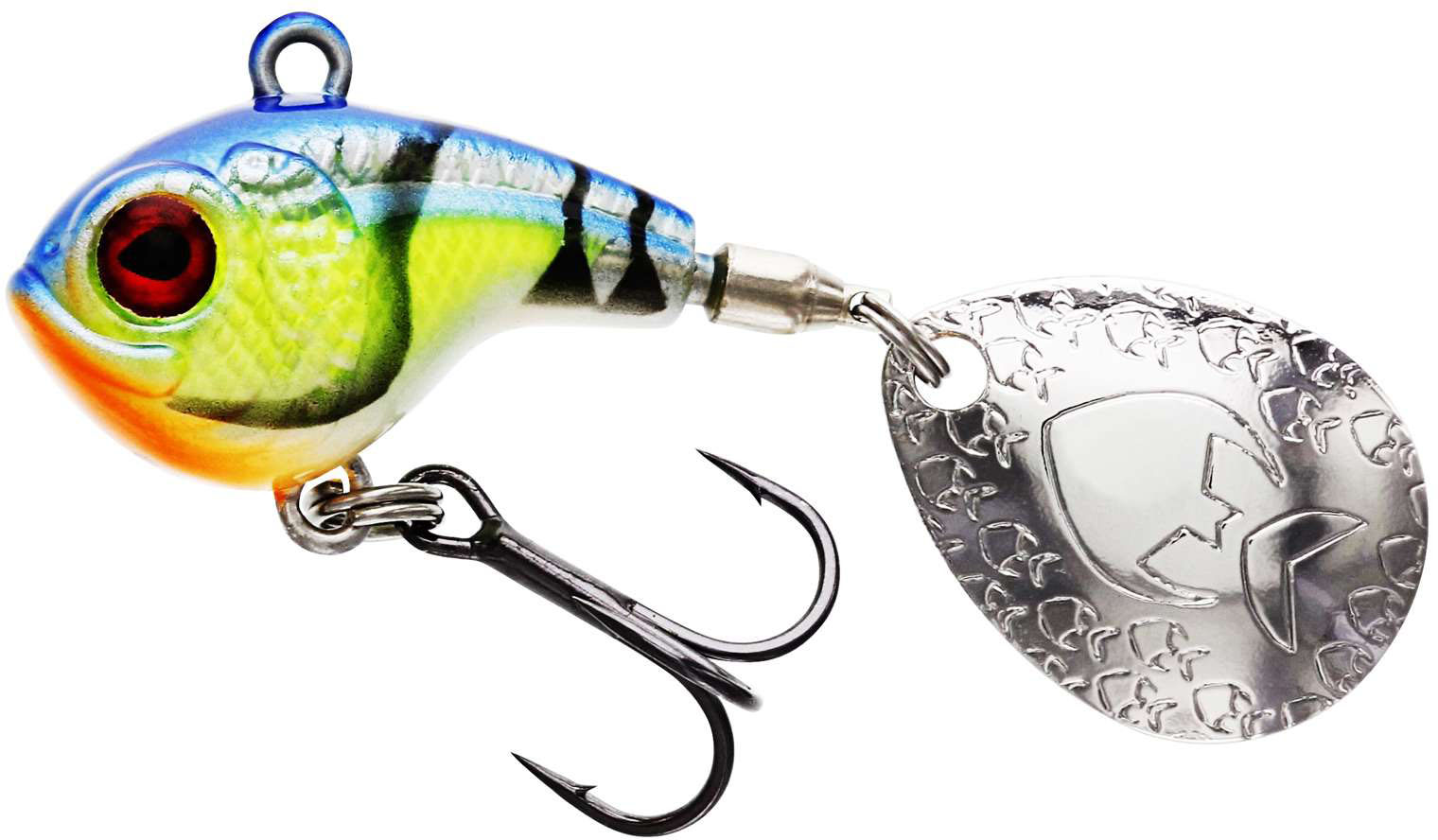 Westin Dropbite Spin Tail Jig 2.6 cm [8 g] S chartreuse blue craw 1-pack