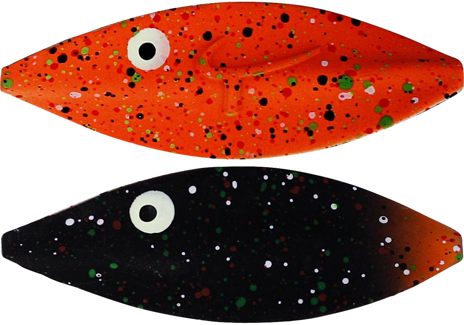 Westin Twister 2.7 cm [2 g] black/orange splat 1-pack