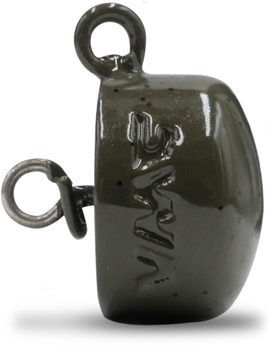 VMC Cheboo Ned jiggskalle 7 g green pumpkin 2-pack