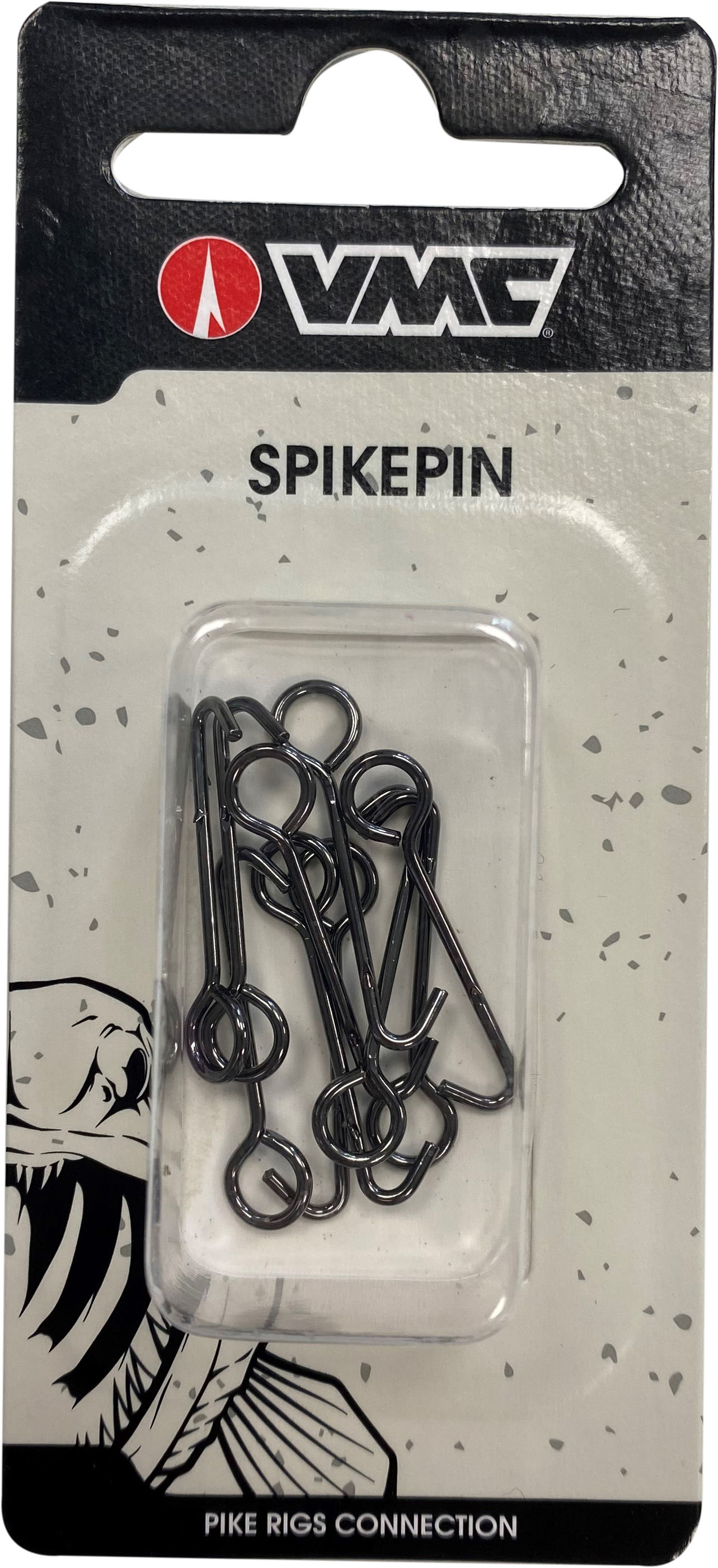 VMC Spike Pin coastal black 10-pack
