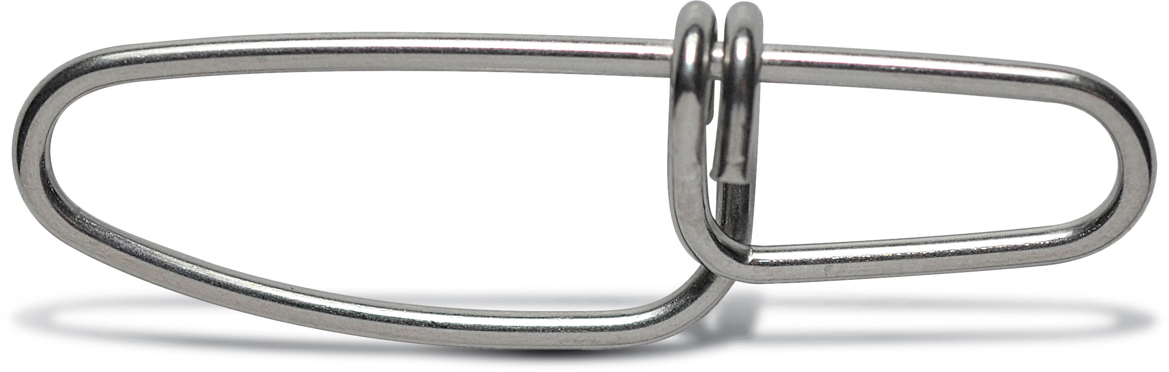 VMC [3253] Stainless Crosslock Snap beteslås stl. #0 silver 10-pack