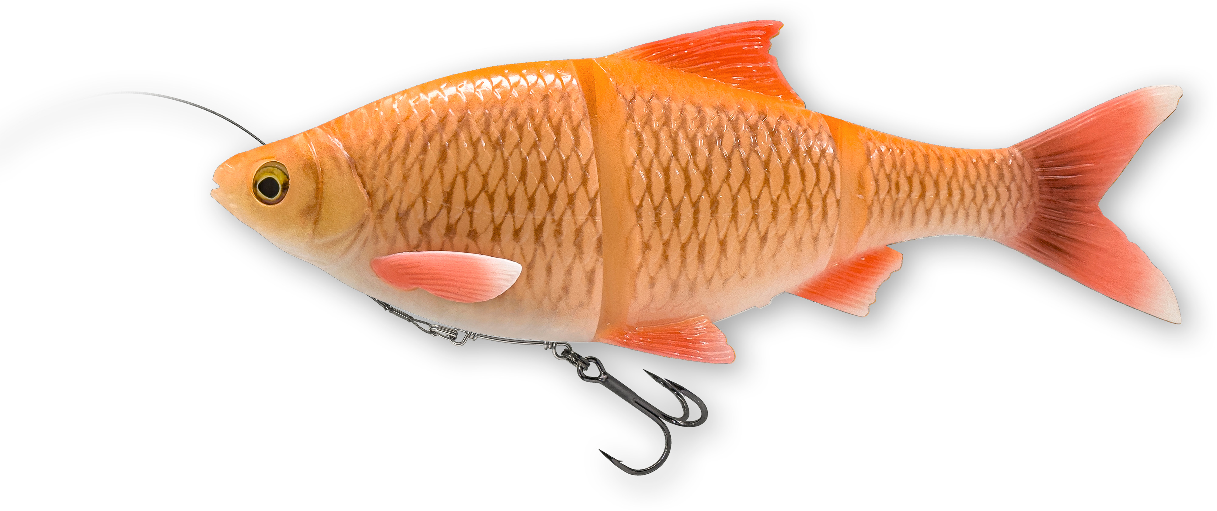 Savage Gear 4D Line Thru Roach 32 cm [445 g] S albino roach 1-pack