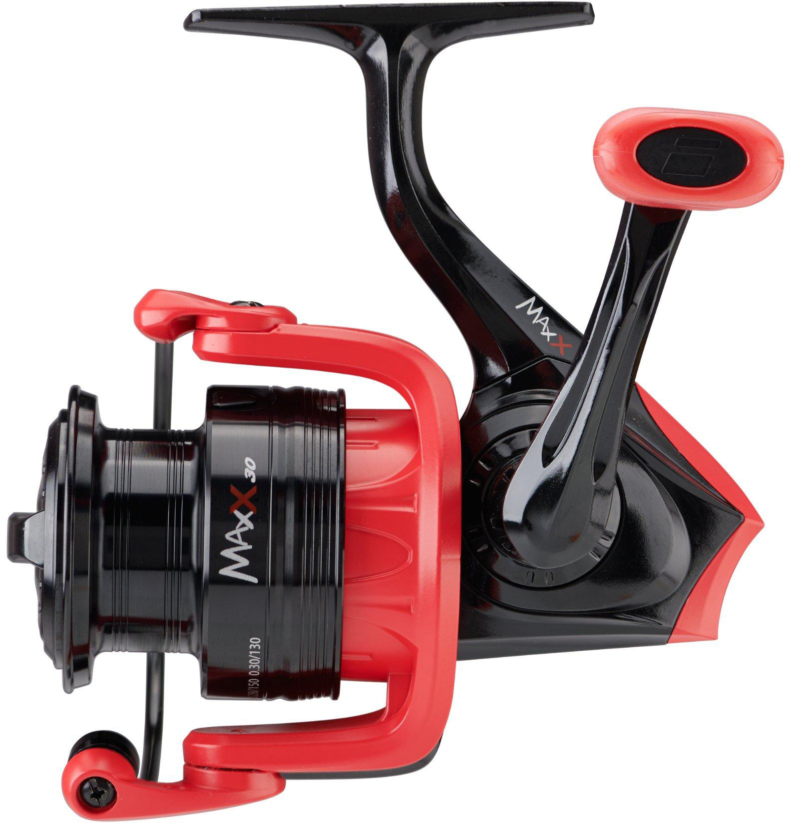 Abu Garcia Max X SP10 haspelrulle inkl. 0.12 mm flätlina