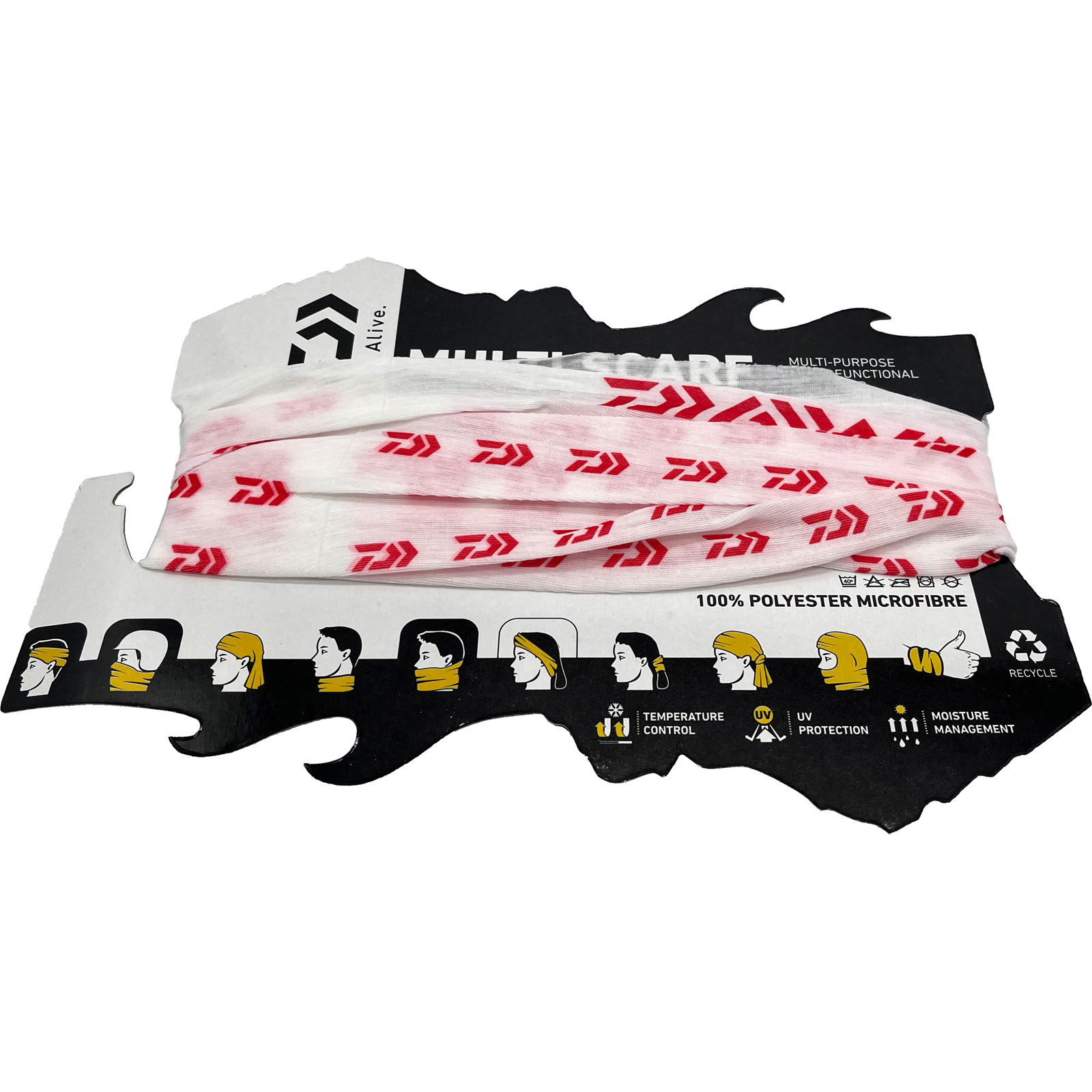 Daiwa Buff vit/röd one-size