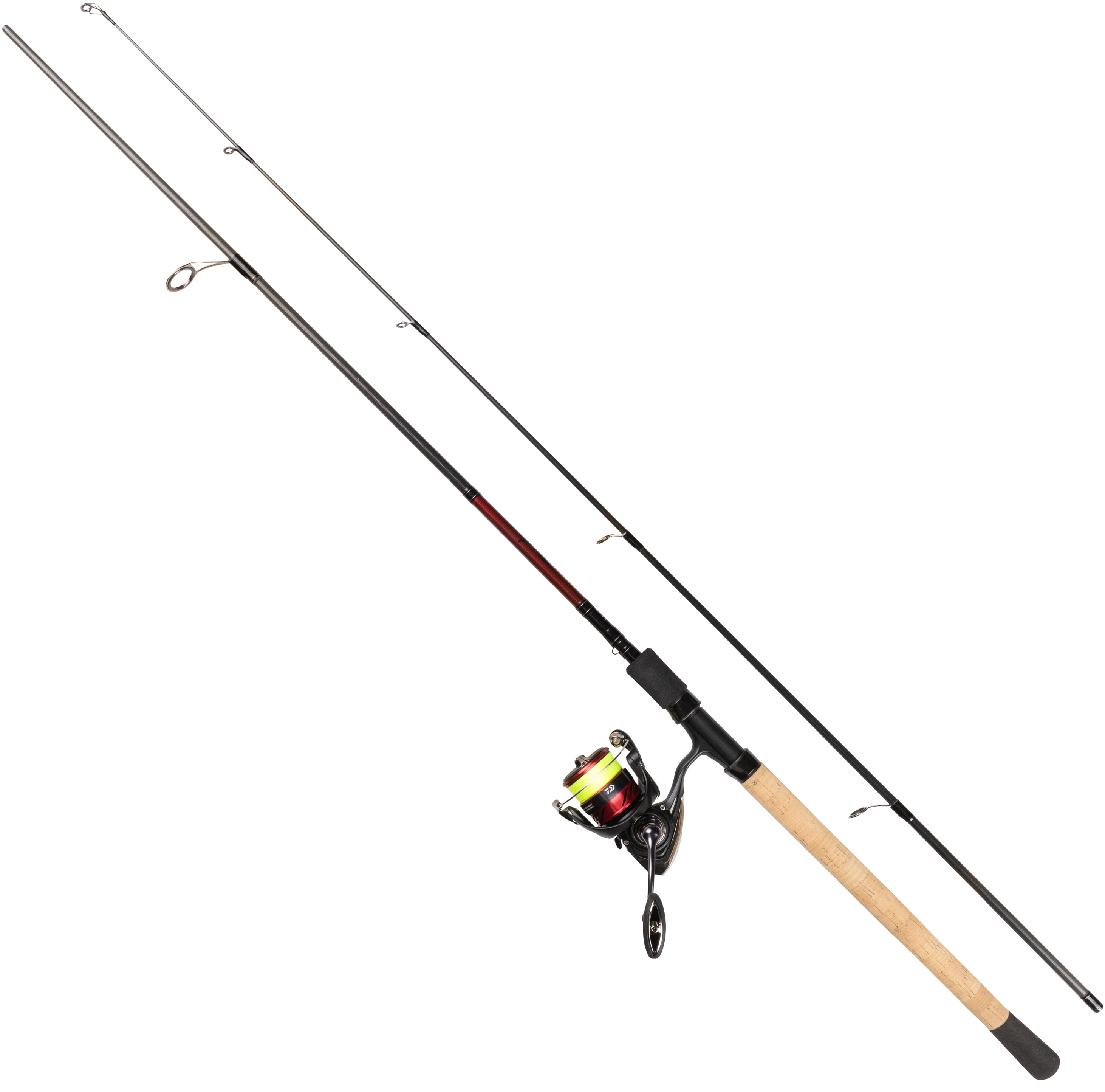 Daiwa Ninja LT 2500 haspelset 7' 10-40 g inkl. J-Braid X4 0.17 mm
