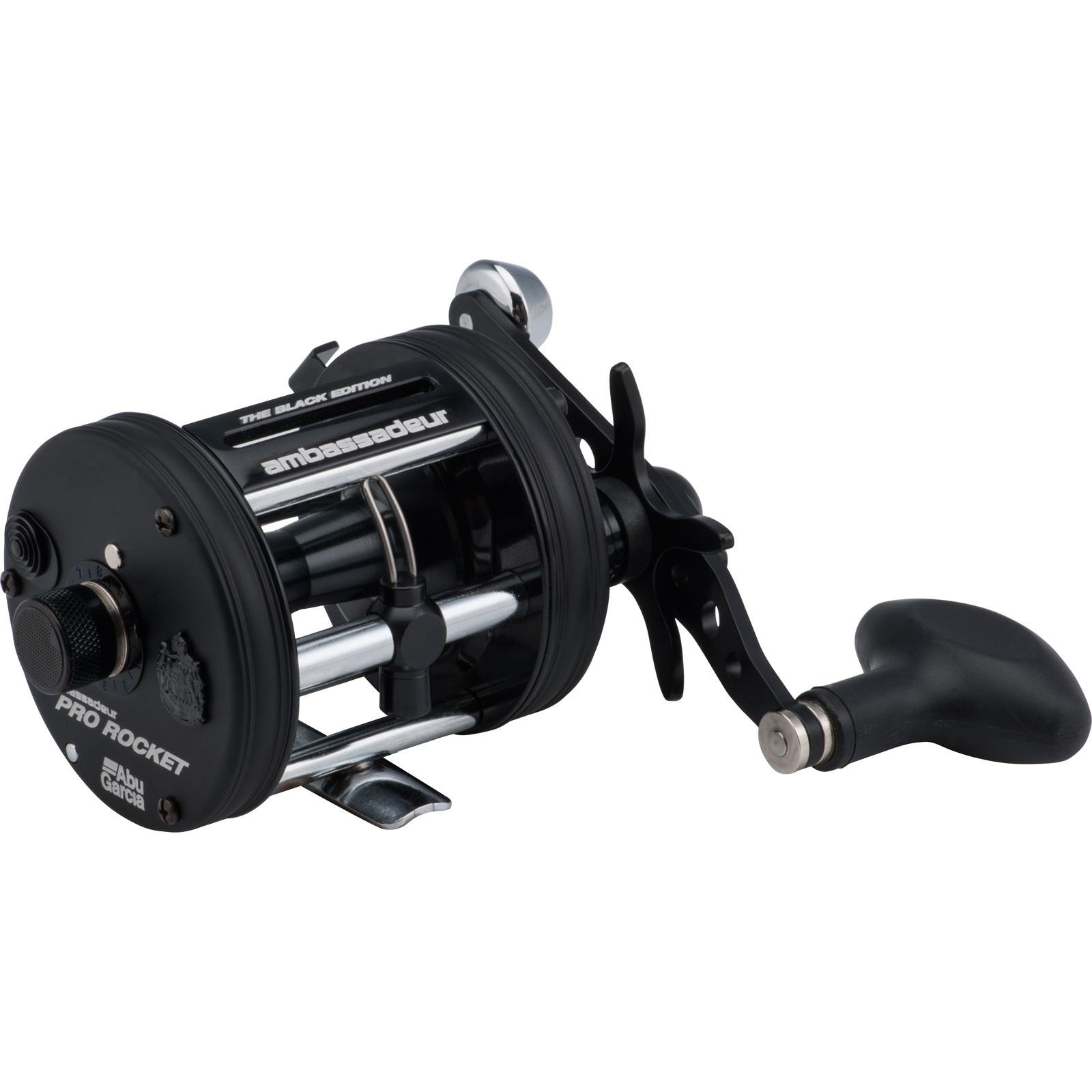 Abu Garcia Ambassadeur Pro Rocket Black Edition 6501 multirulle väntervevad