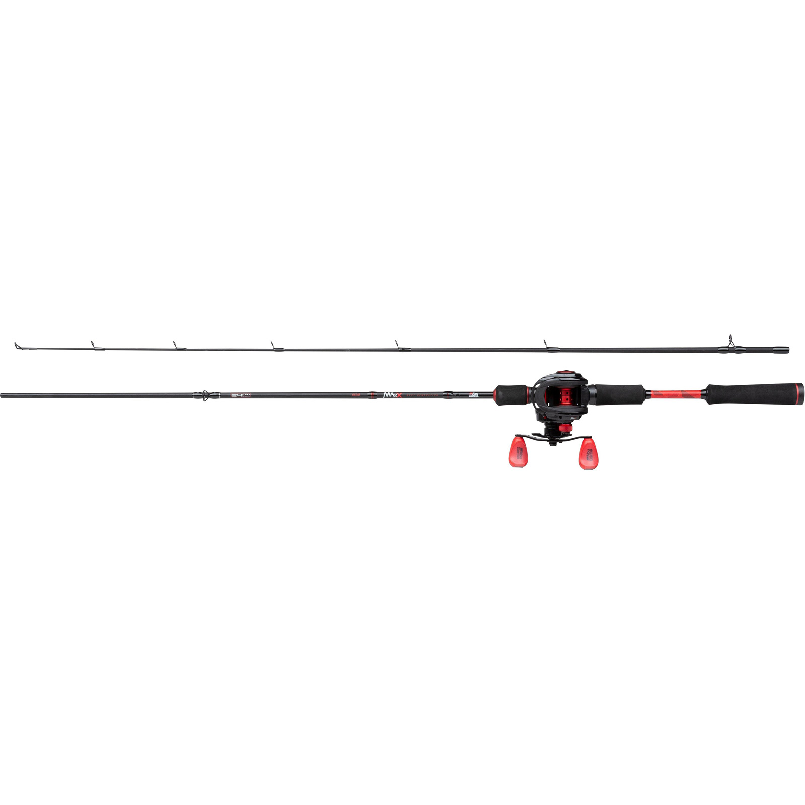 Abu Garcia Max X [gen. 4] spinnset svart/röd 6'6" M 10-40 g