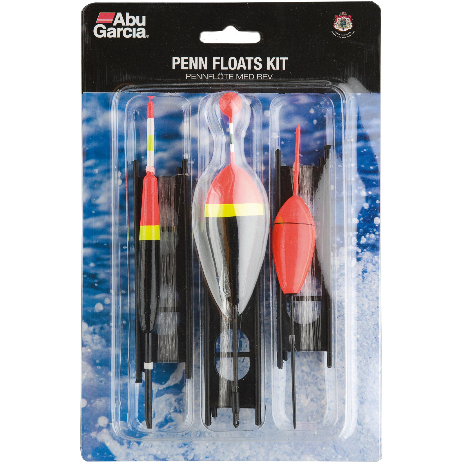 Abu Garcia Pennflöten med metrev & krok 3-pack