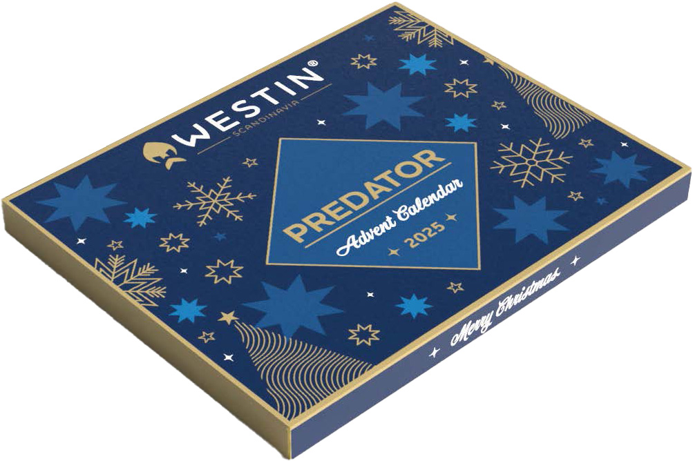 Westin 2025 års adventskalender [Predator] med 24 lådor
