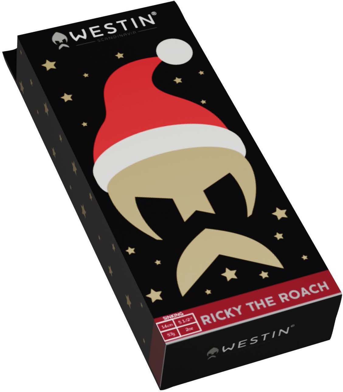 Westin Ricky The Roach Shadtail R2F 14 cm [57 g] S christmas edition 2025 1-pack