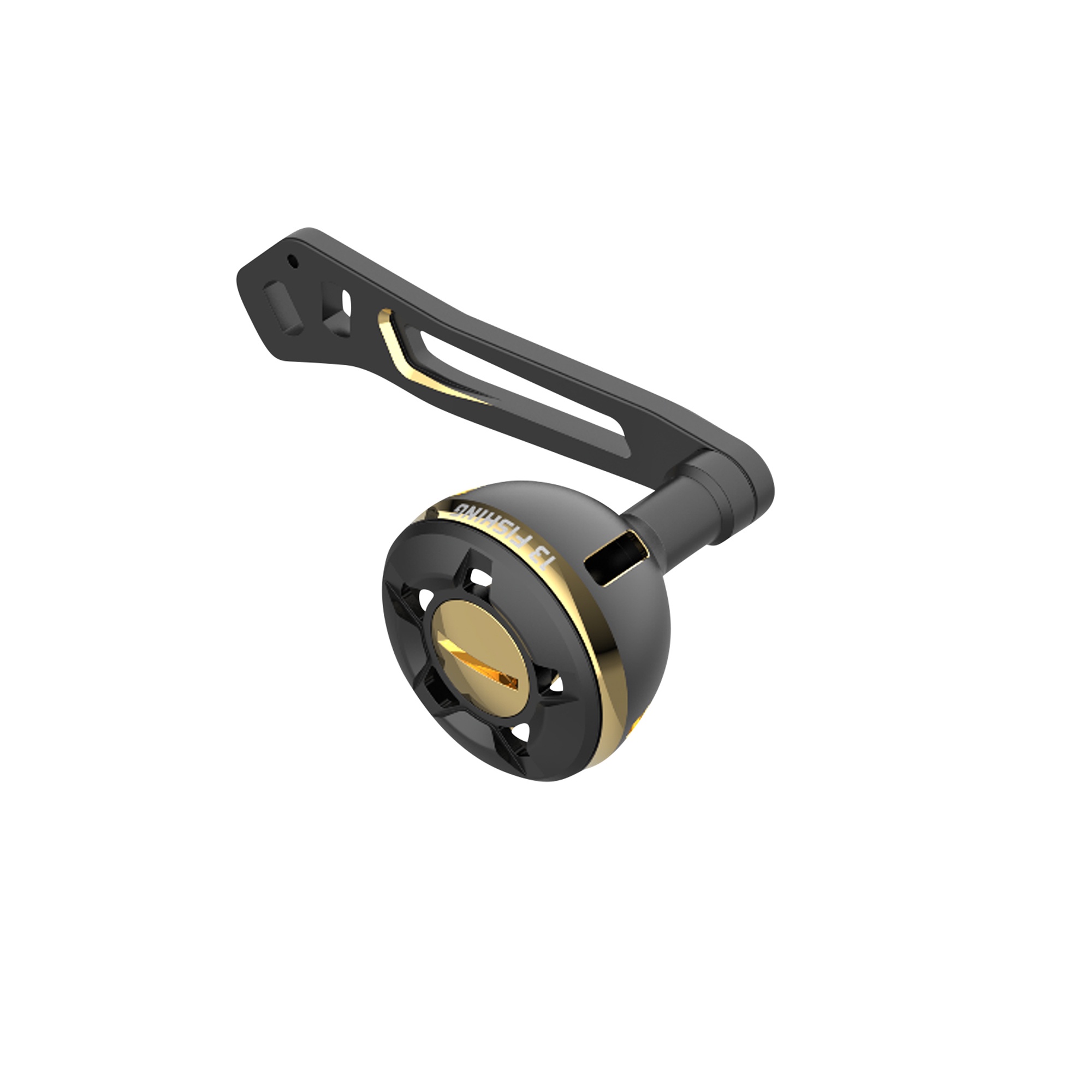 13 Fishing Power Handle till vänstervevad rulle svart/guld