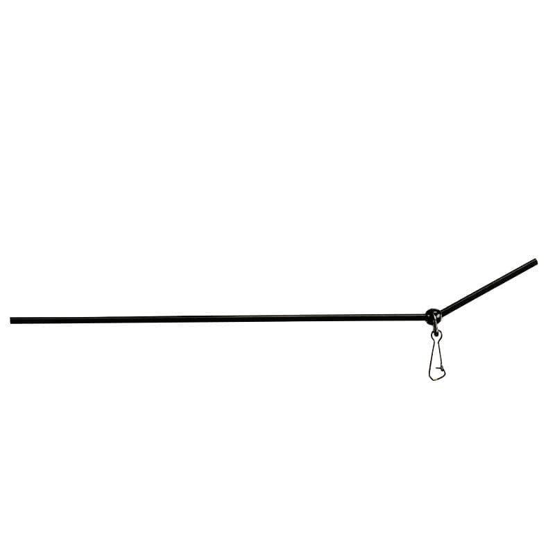 Fladen glidbom med sänkeshake för släpfiske/bottenmete svart 15 cm 3-pack