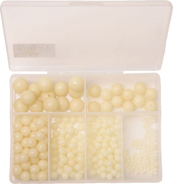 Fladen Luminous självlysande mjuka pärlor [5, 8, 10 mm] 300-pack