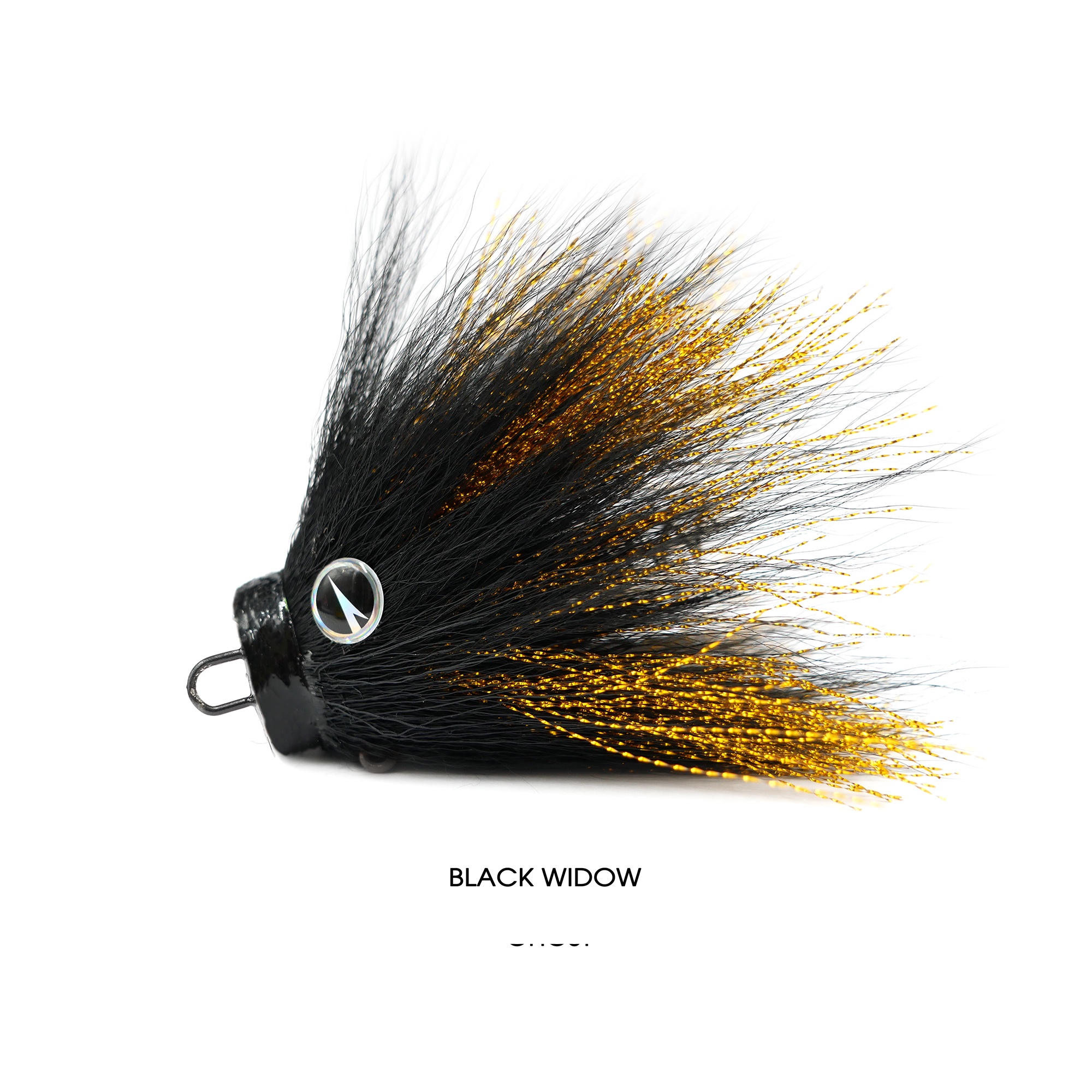 VMC Mustache Rig jiggskalle [11 g] black widow 1-pack