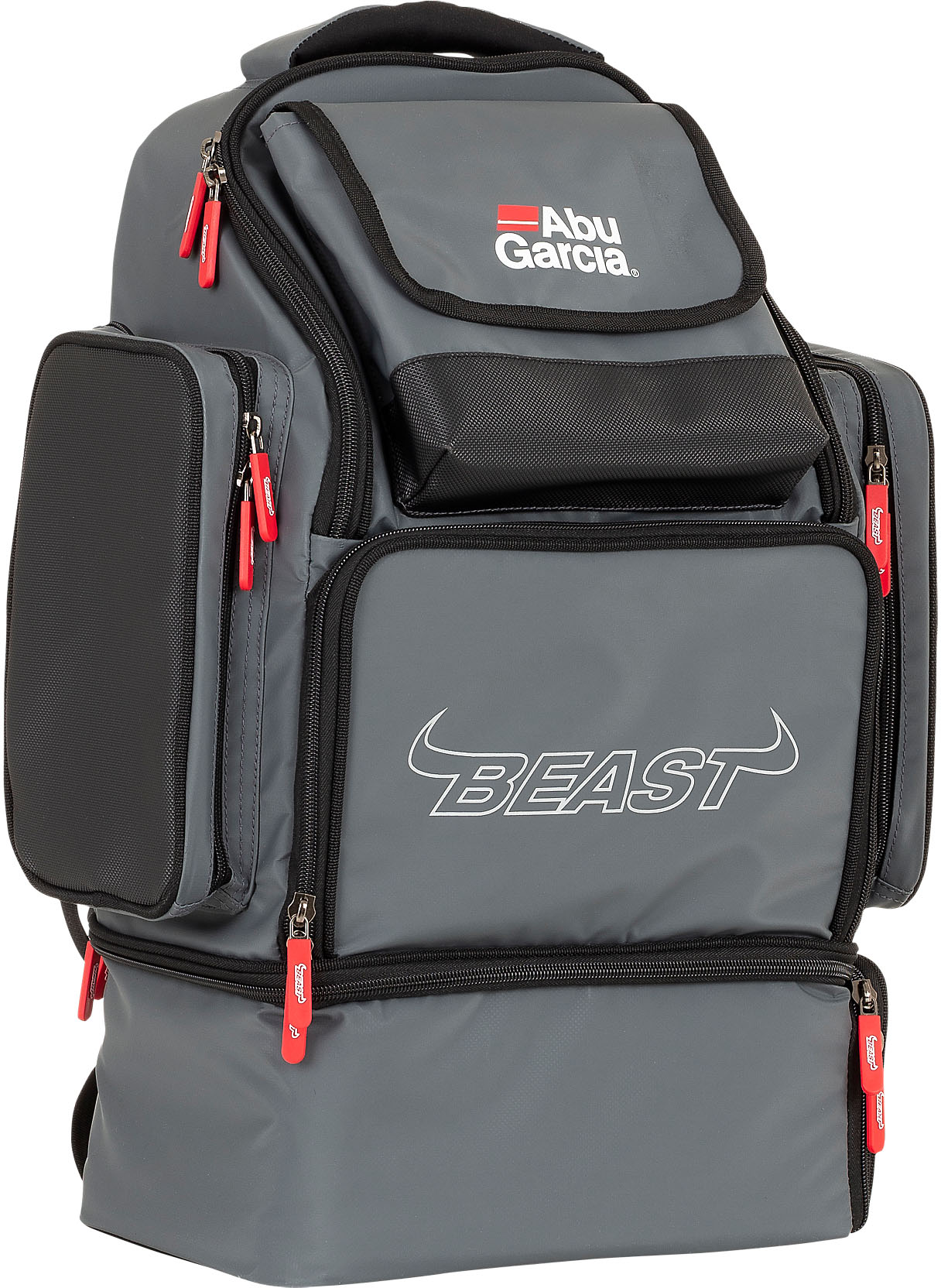 Abu Garcia Beast Pro ryggsäck [40 x 20 x 53 cm] grå