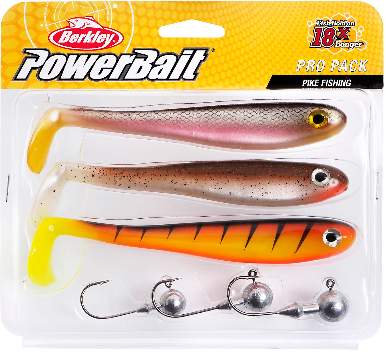 Berkley Powerait Pro Pack Pike beteskit 3+3-pack