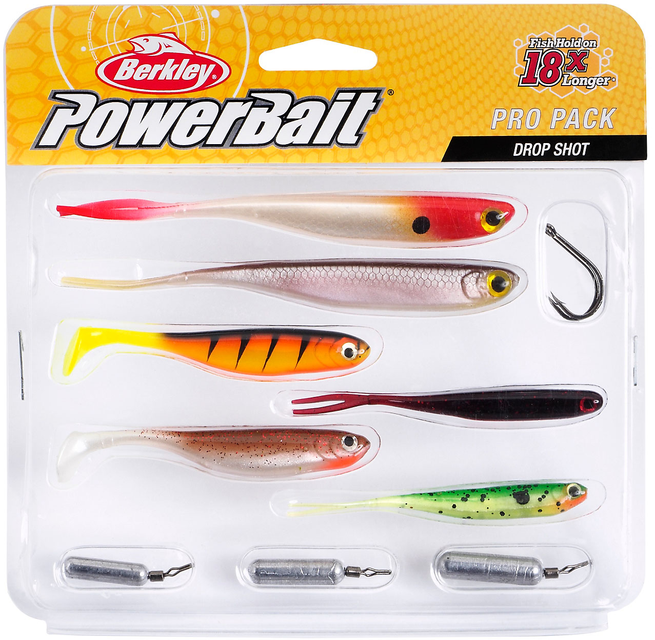 Berkley Powerait Pro Pack Drop Shot beteskit 6+6-pack
