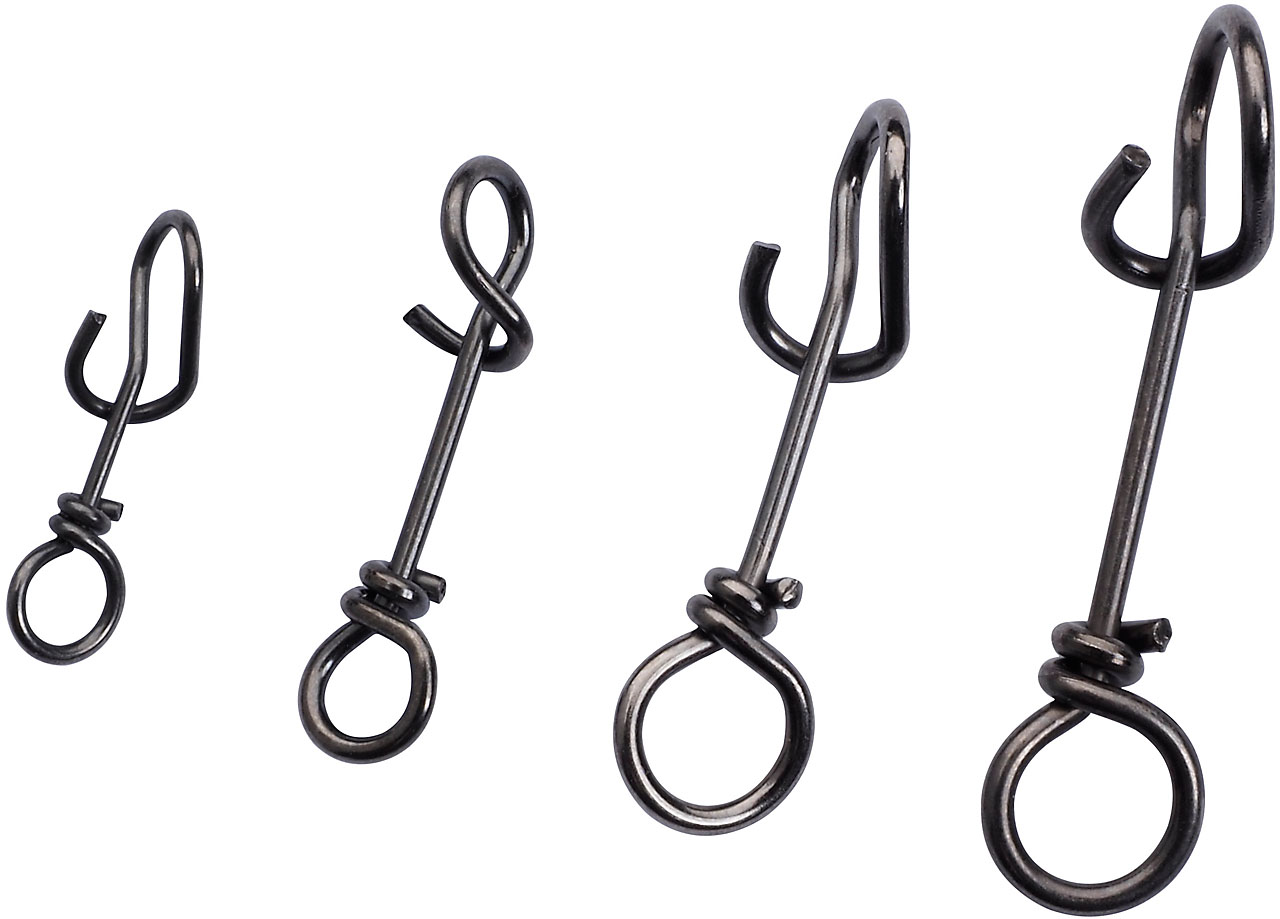 Berkley Fusion19 Fast Snaps beteslås 20 kg stl. 2 svart 15-pack
