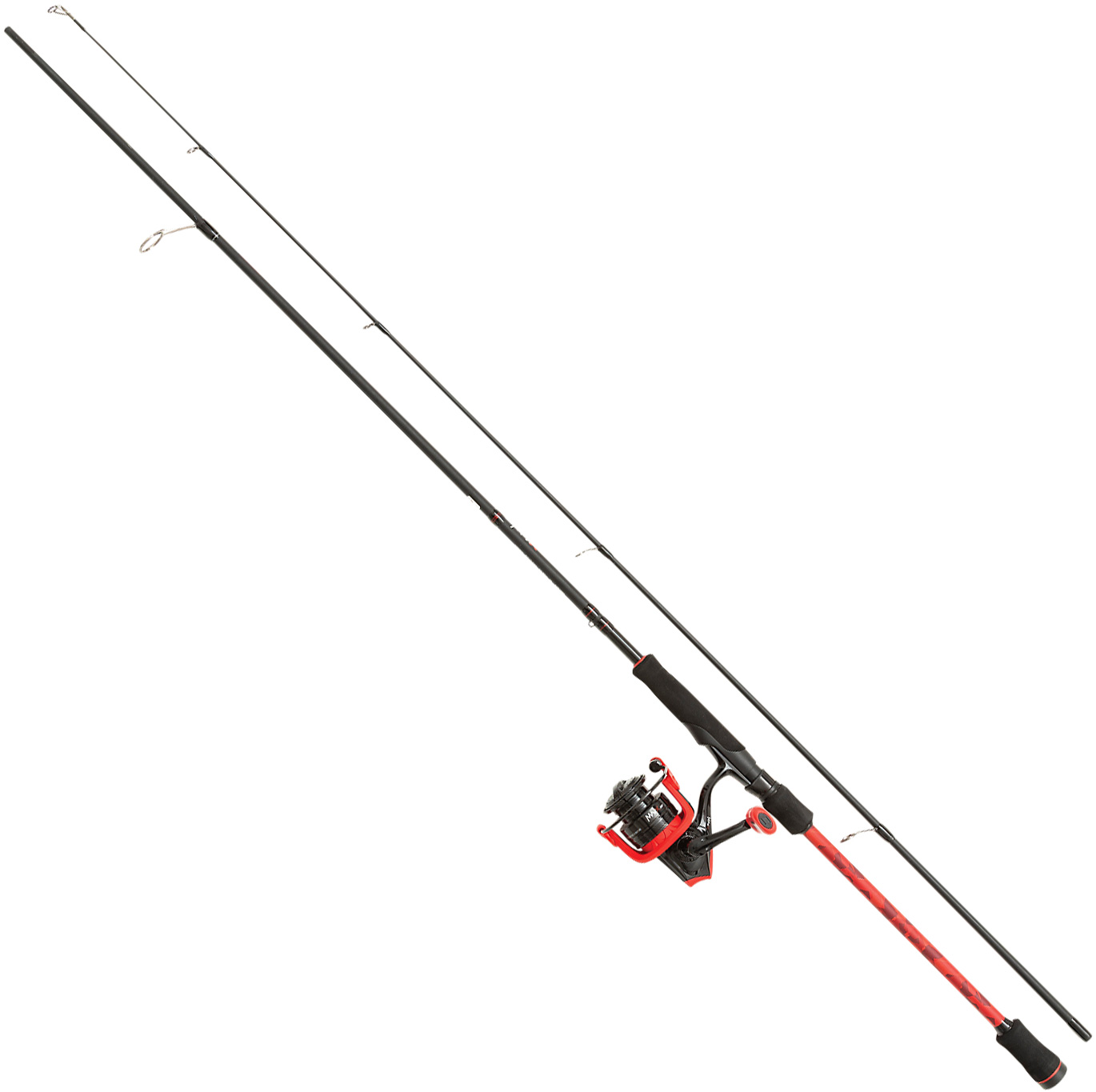 Abu Garcia Max X haspelset svart/röd 9' MH 15-40 g inkl. flätlina