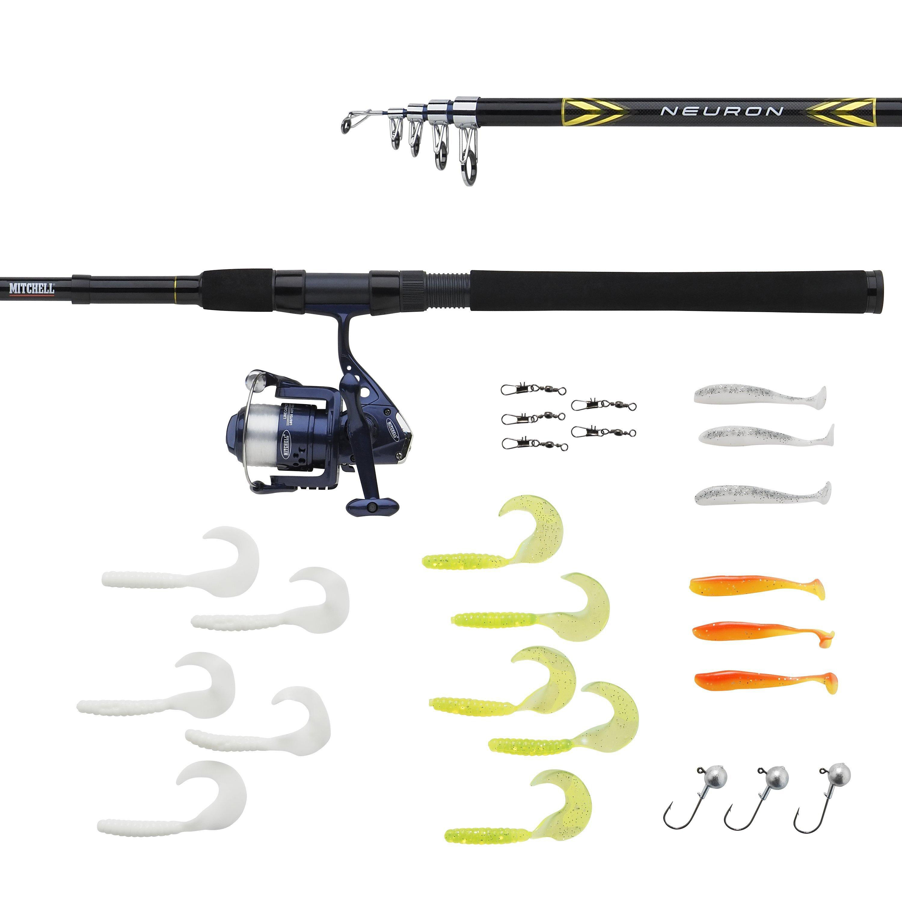 Mitchell Neuron SW teleskop haspelset 6'11" 10-30 g inkl. nylonlina & beten