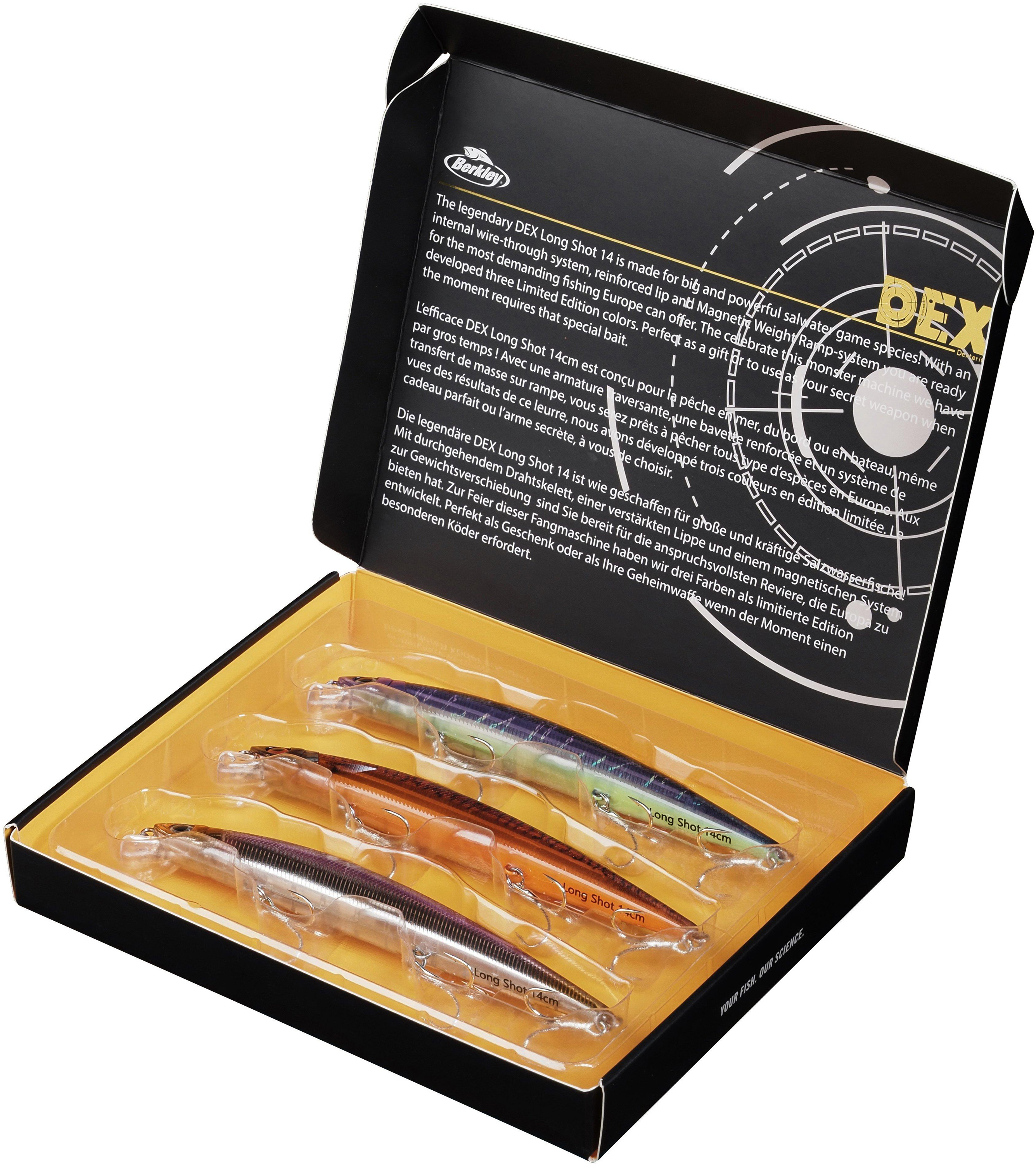 Berkley DEX Long Shot "Limited Edition" 14 cm [21.8 g] beteskit 3-pack