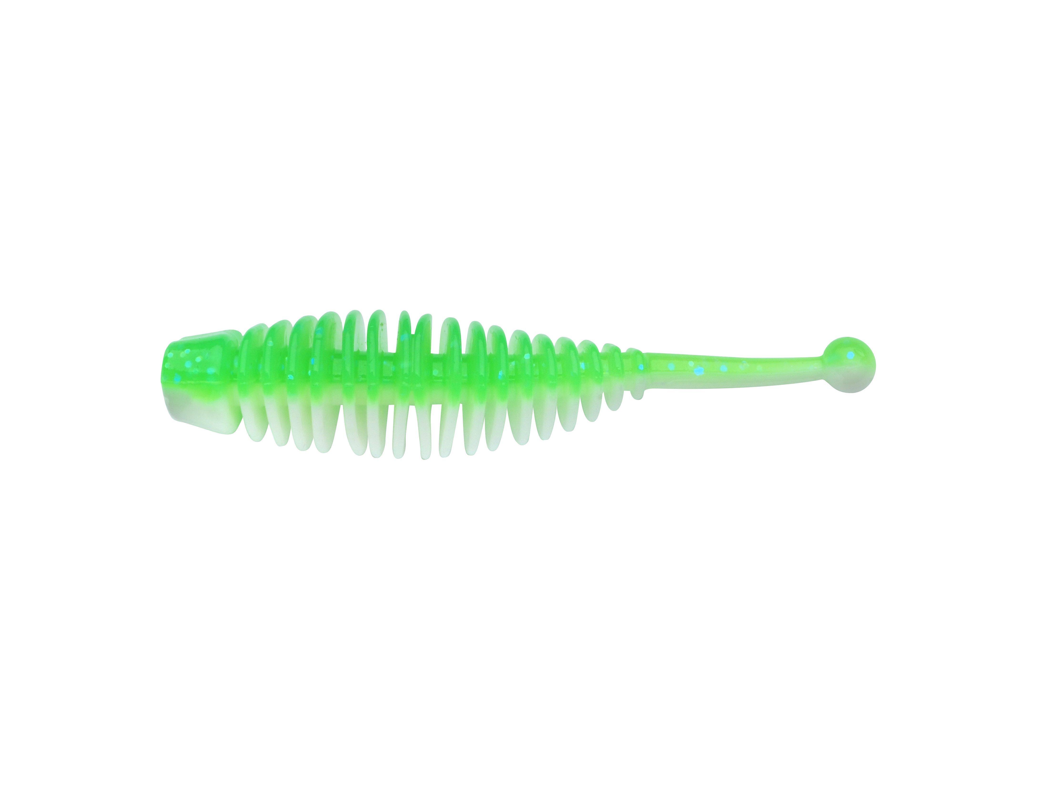 Berkley PowerBait Power Naiad 3 cm [1.5 g] spring green/white 12-pack