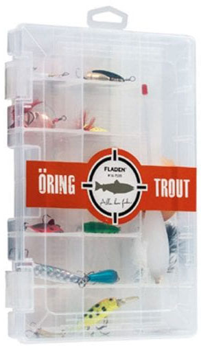 Fladen Box Öring/Regnbåge betes-/tillbehörsset