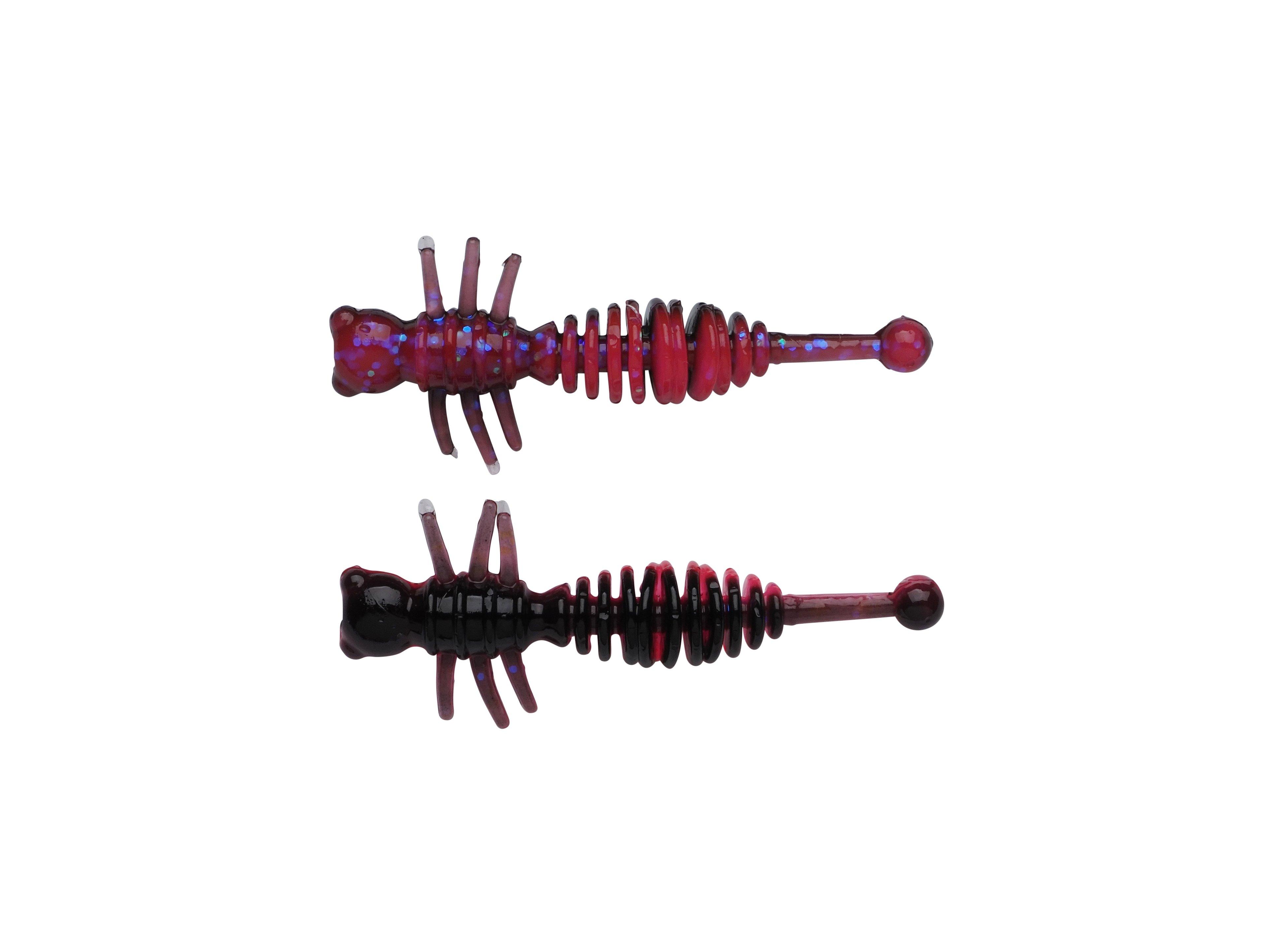 Berkley PowerBait Power Larvae 4 cm [2.2 g] salmon egg red/black 12-pack