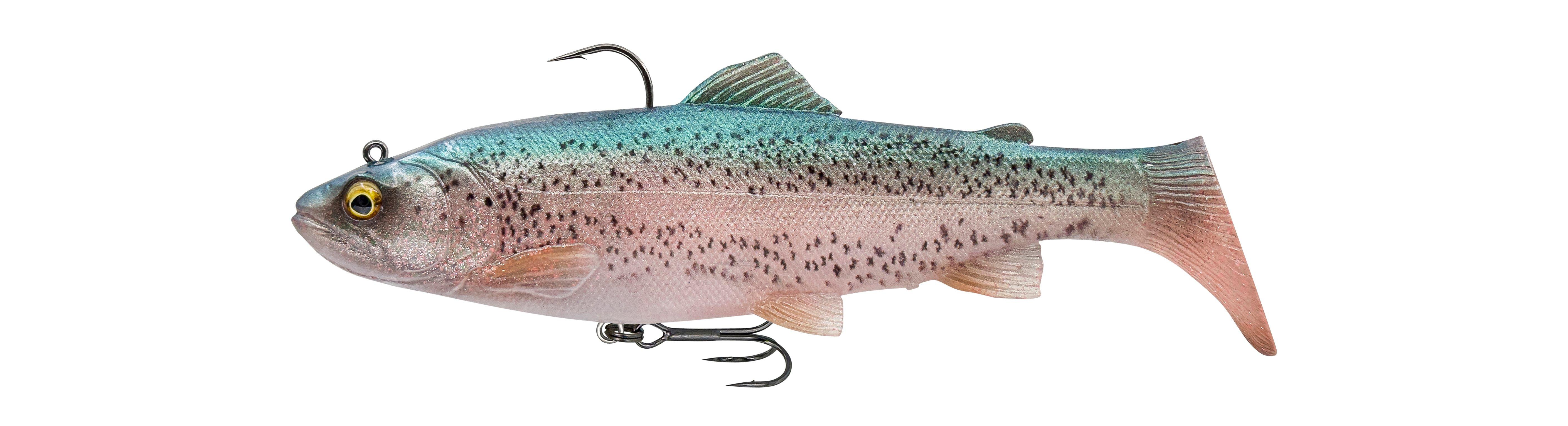 Savage Gear 3D Trout Rattle Shad 17 cm [90 g] FS clear rainbow trout 1-pack