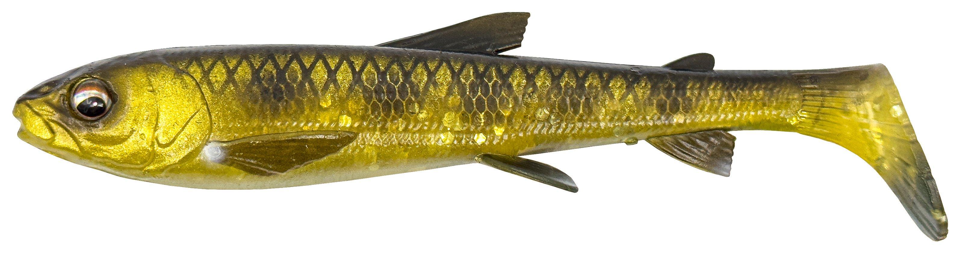 Savage Gear 3D Whitefish Shad 12 cm [14 g] black gold 3-pack