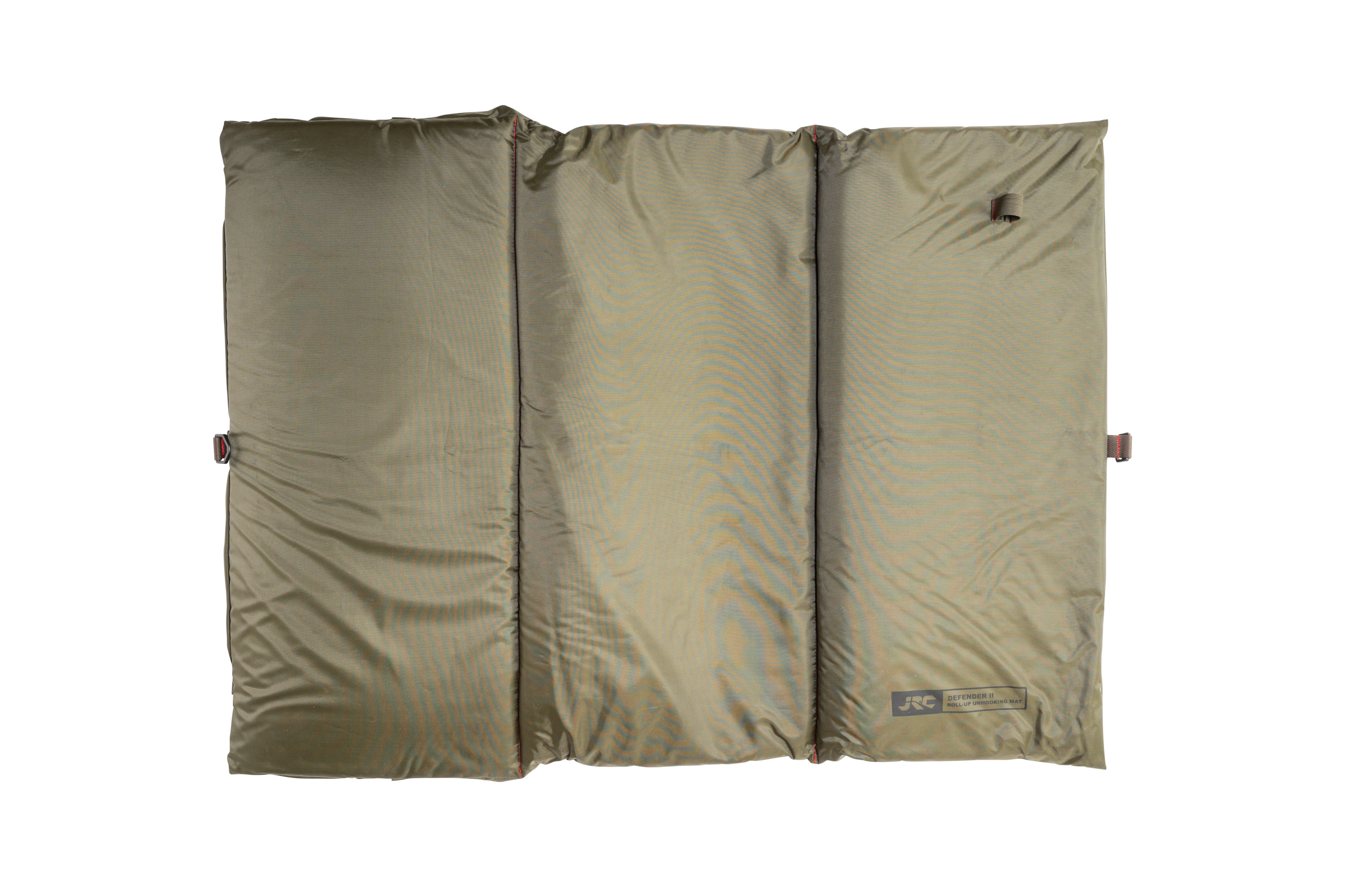 JRC Defender II Roll-Up vadderad avkrokningsmatta för karp [100 x 70 cm] ljusbrun