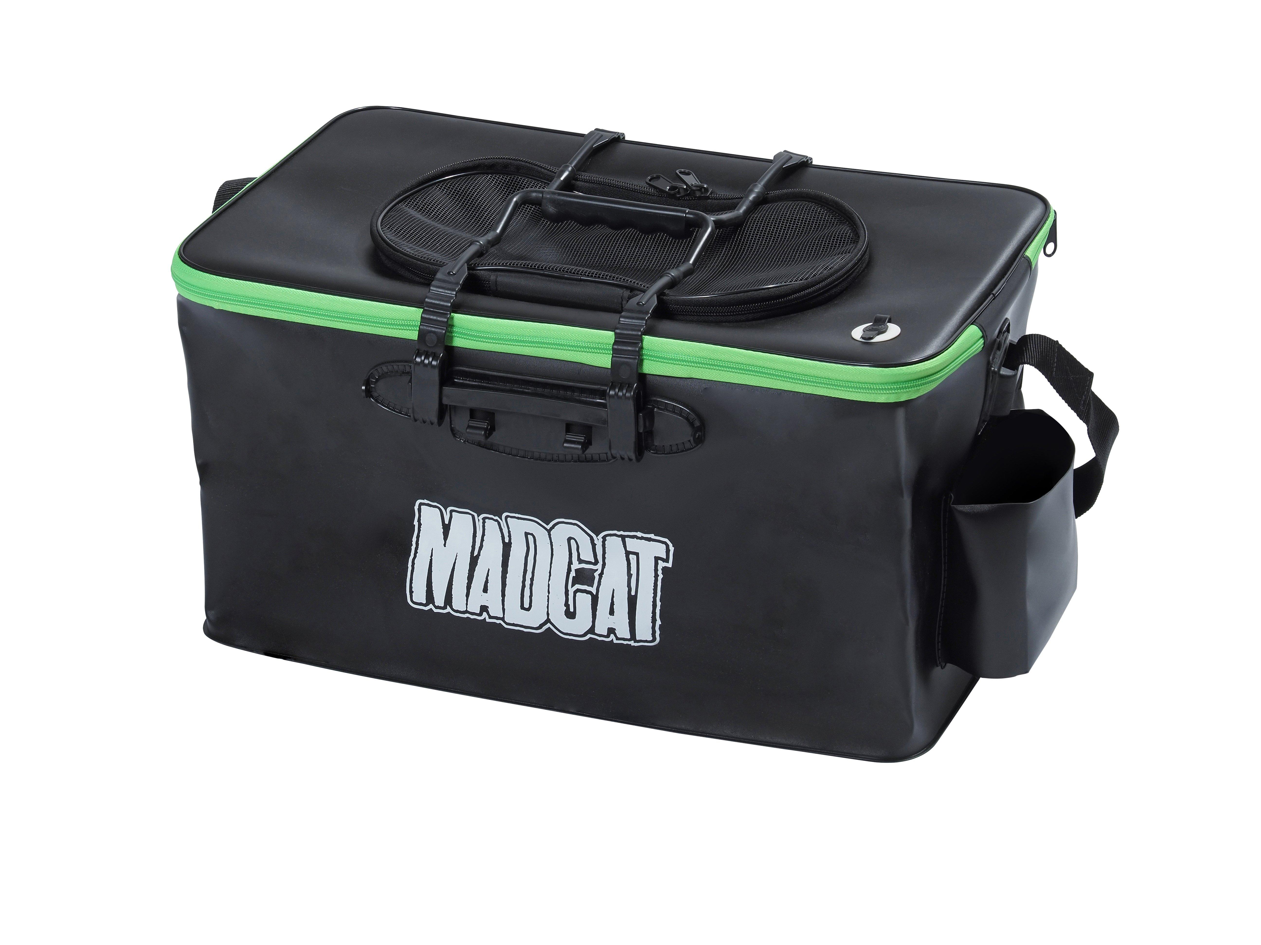 MadCat Baitbucket vattentät fiskeväska [55 x 30 x 30 cm] 50L svart