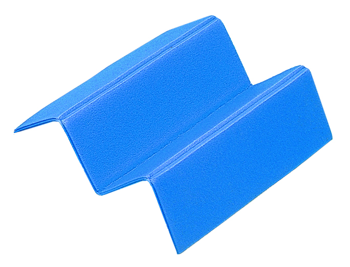 JO Rektangulär sittdyna [390 x 290 x 7 mm] vikbar blå