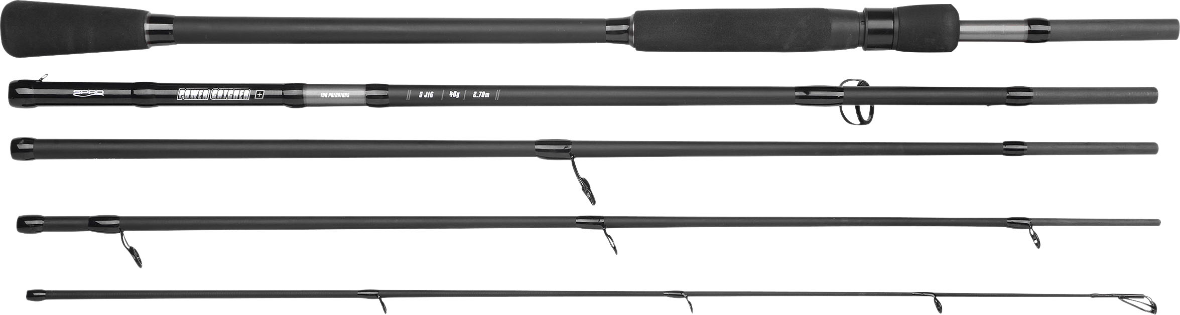 SPRO Power Catcher [Plus Jig Micro] haspelspö 5-delat 7'10" -60 g