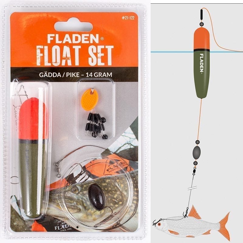 Fladen Metset Gädda 14 g