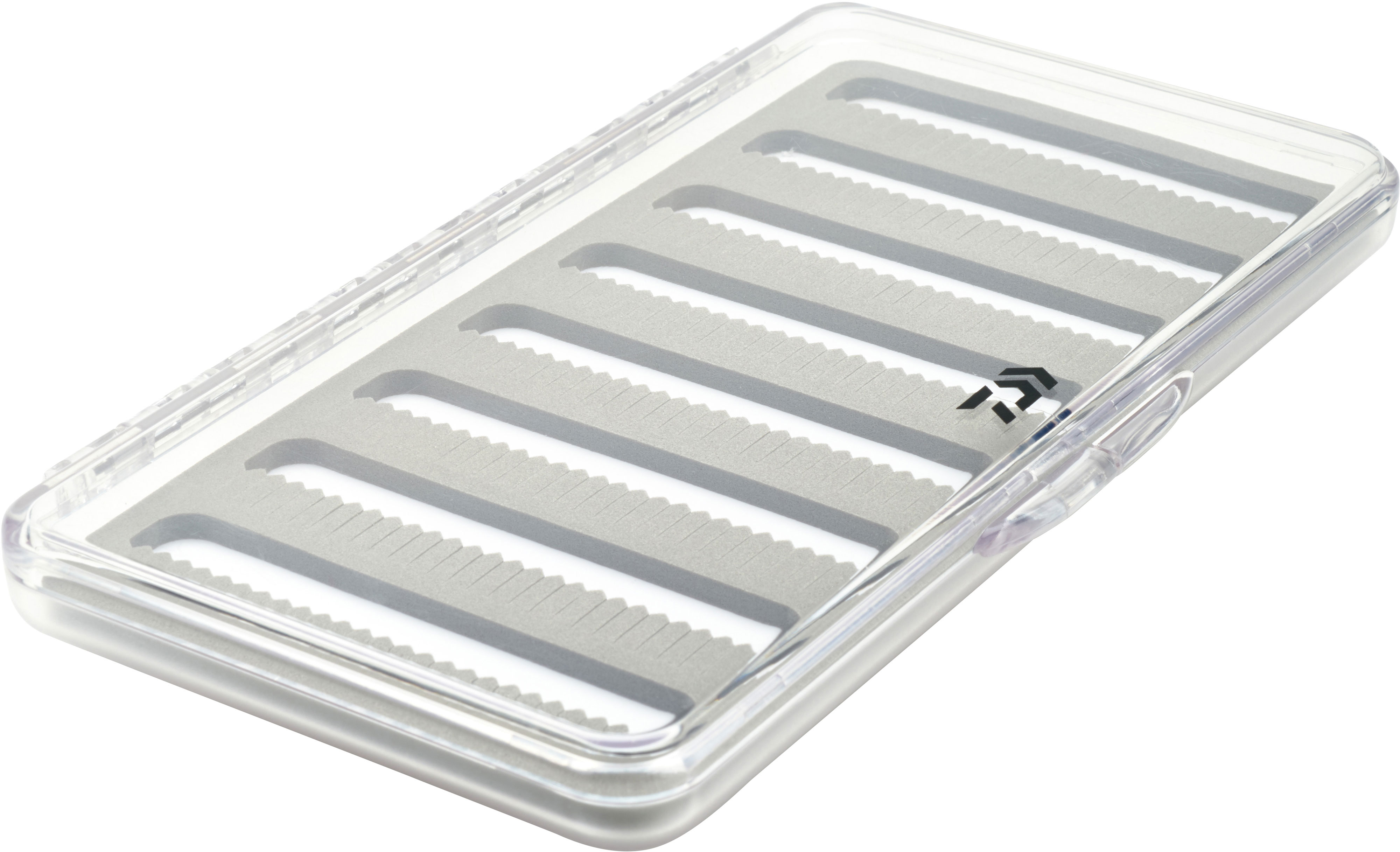 Daiwa Slim View L1 flugask [18.8 x 10.8 x 1.5 cm] grå/klar