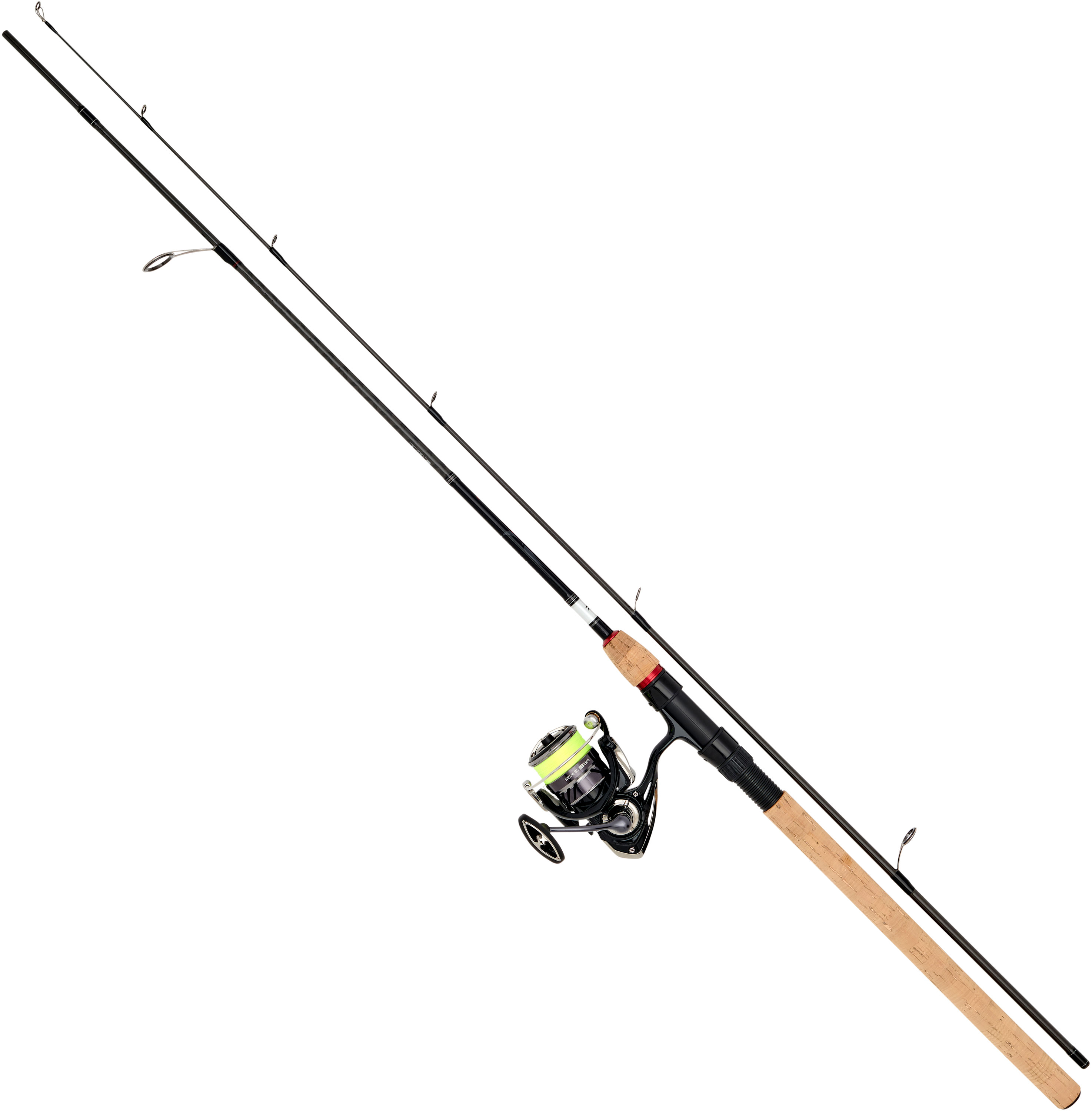 Daiwa Ninja LT Black Silver haspelset 8' 10-40 g