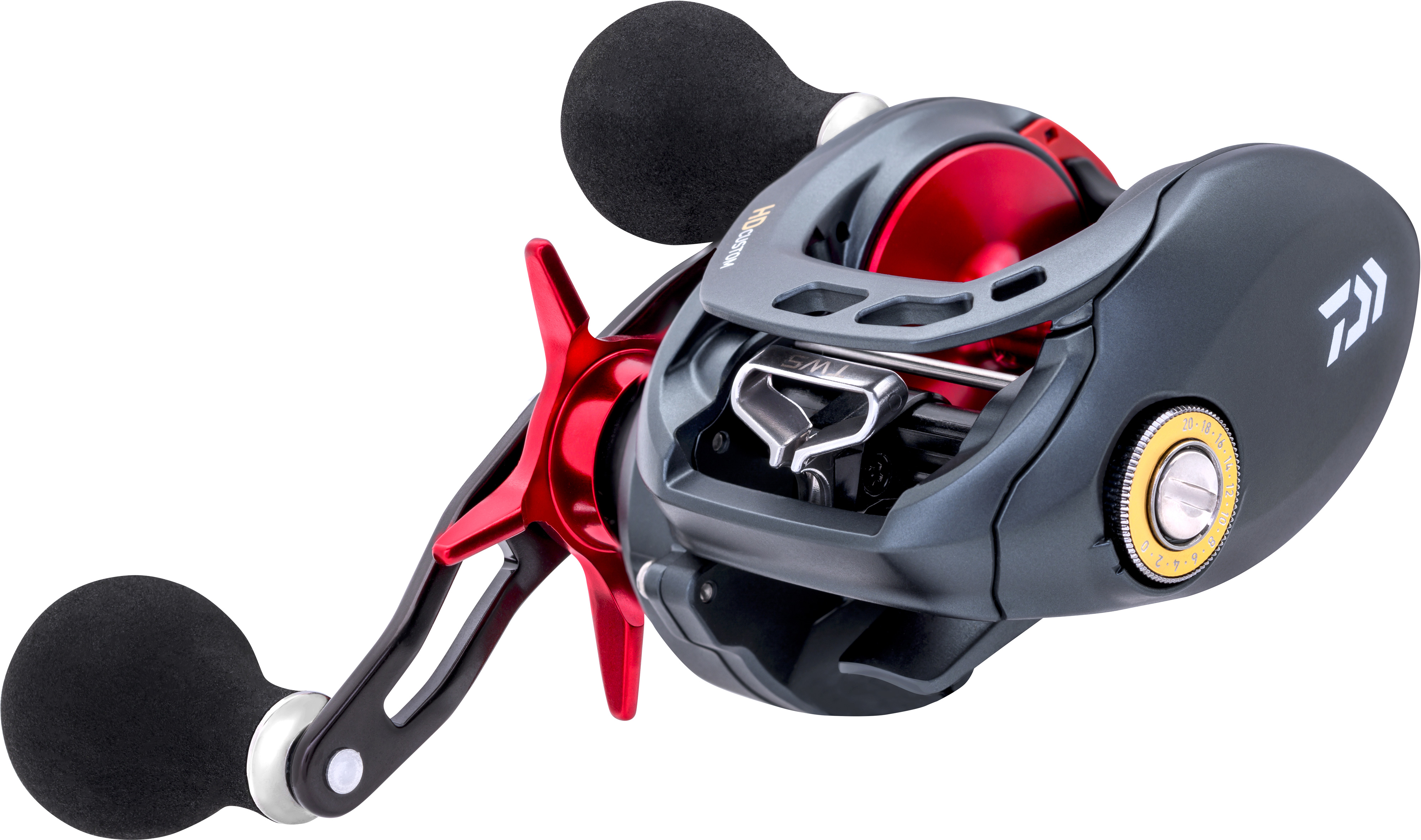 Daiwa Tatulion HD 200 lågprofilsrulle högervevad