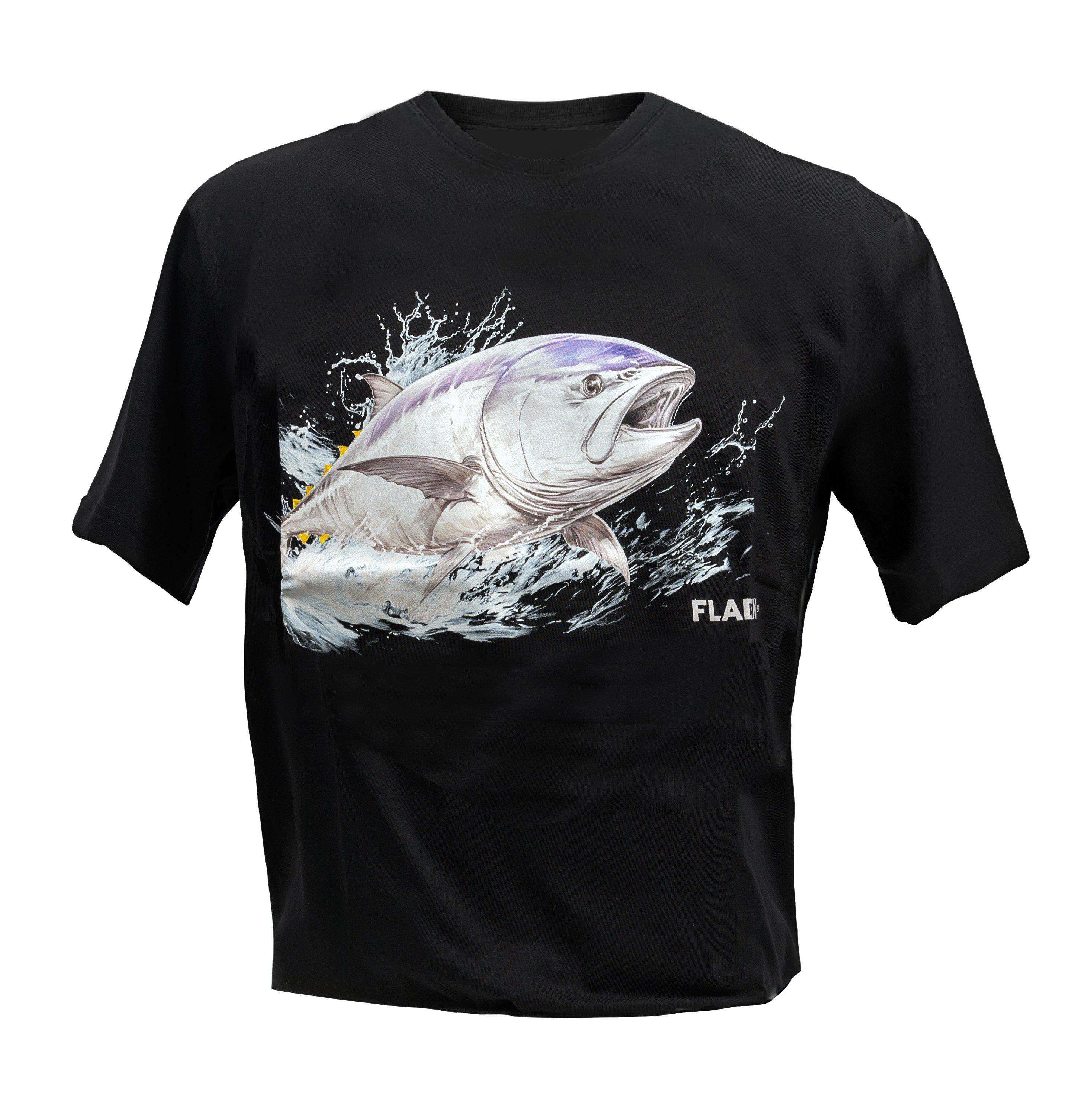 Fladen Tuna Hunter t-shirt svart xx-large