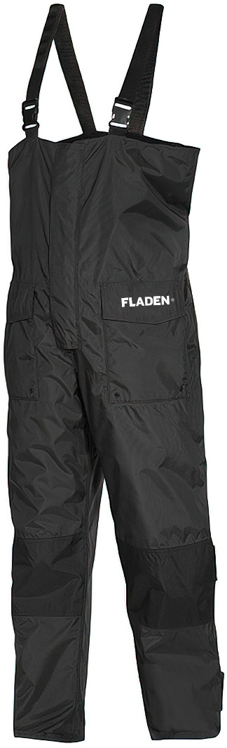 Fladen Bib & Brace Thermal hängslebyxor svart xx-large
