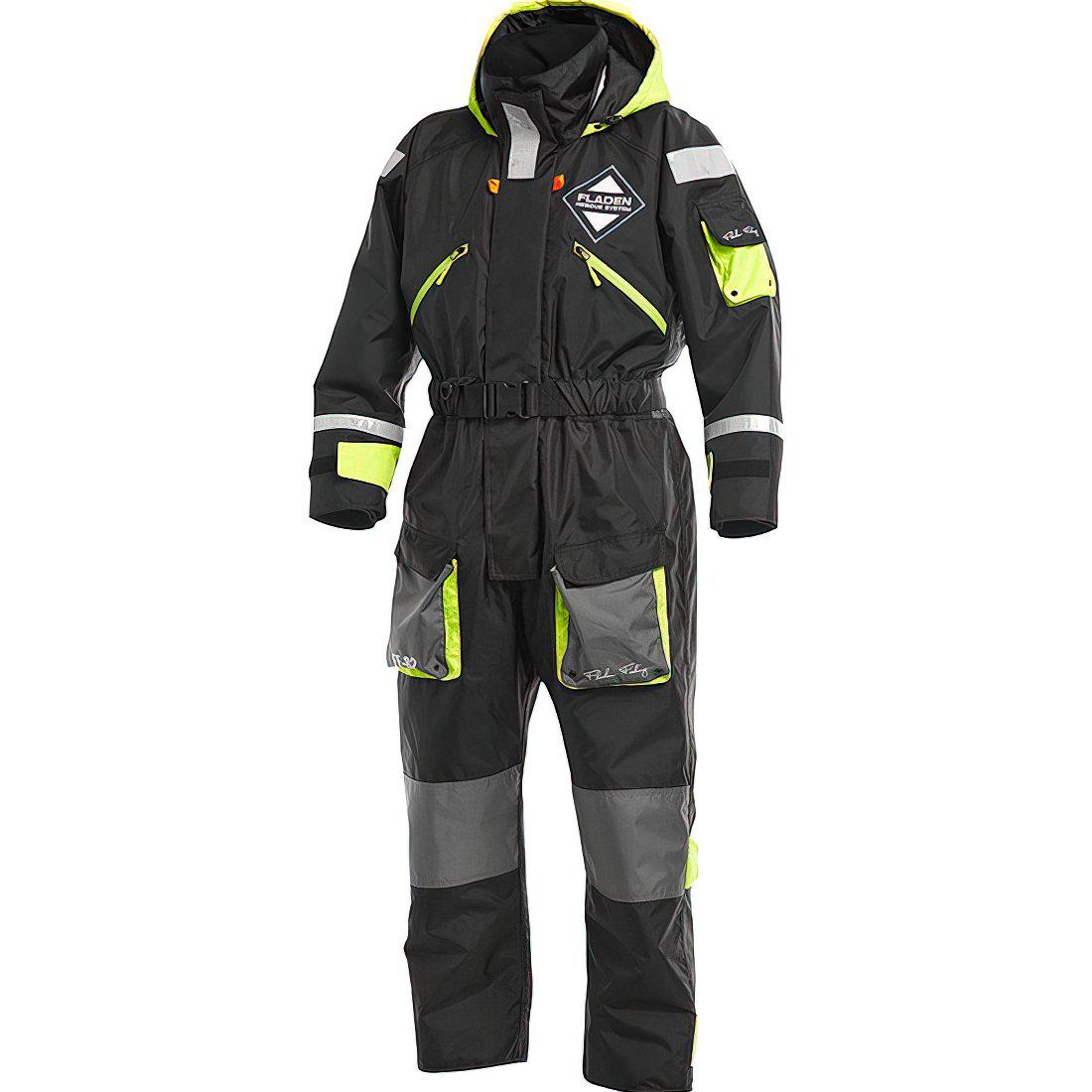 Fladen 845XB flytoverall svart medium