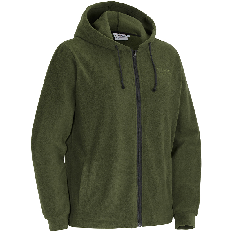 Fladen Hoody fleecejacket mörkgrön xx-large