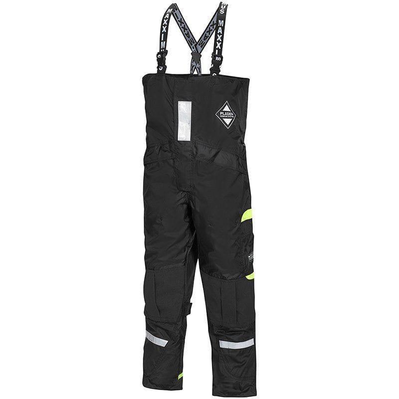 Fladen 865MX Maxximus flytbyxa svart/gul xx-large