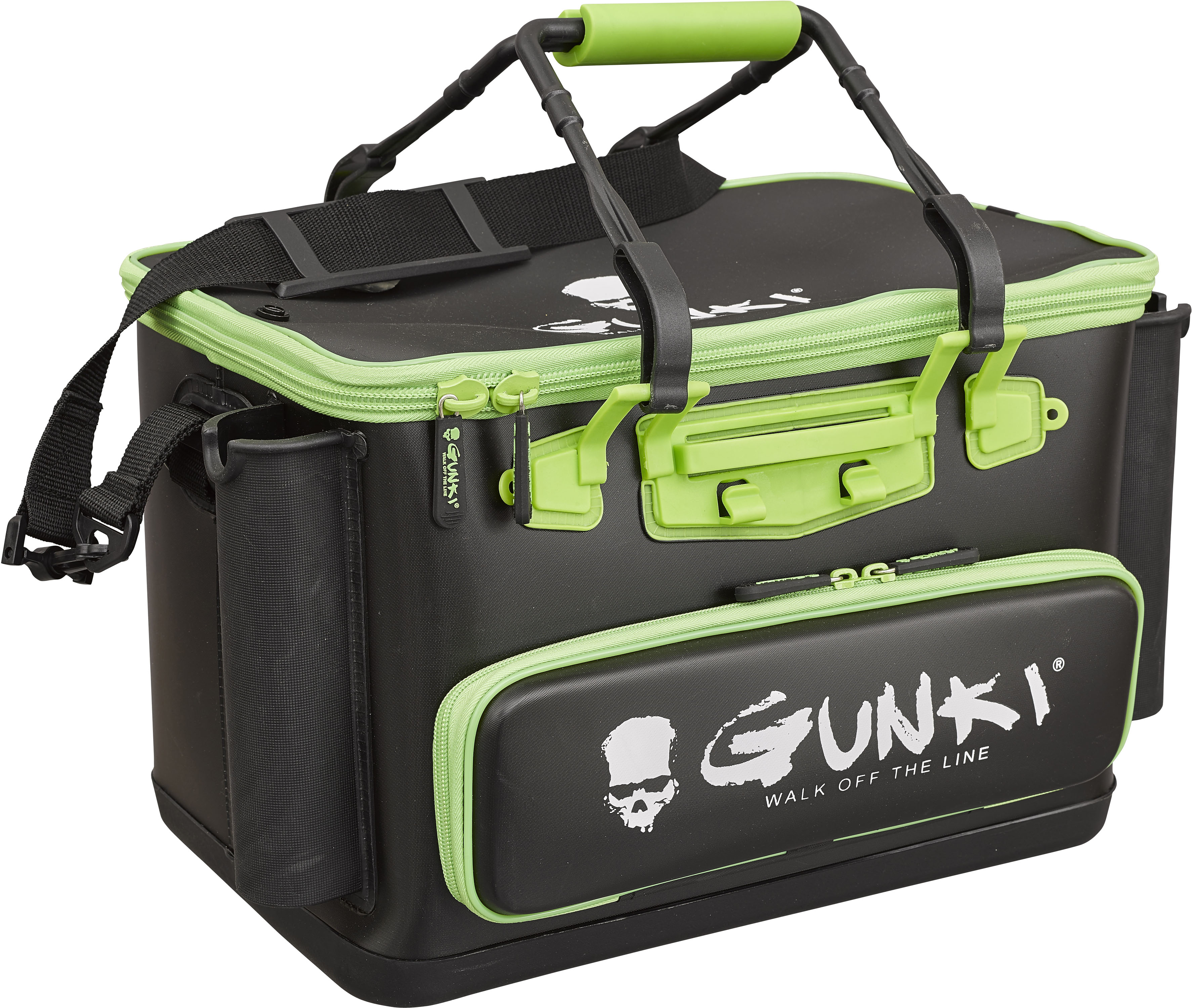 Gunki Safe Edge 40 hård vattentät väska [40 x 26 x 26 cm] svart/grön