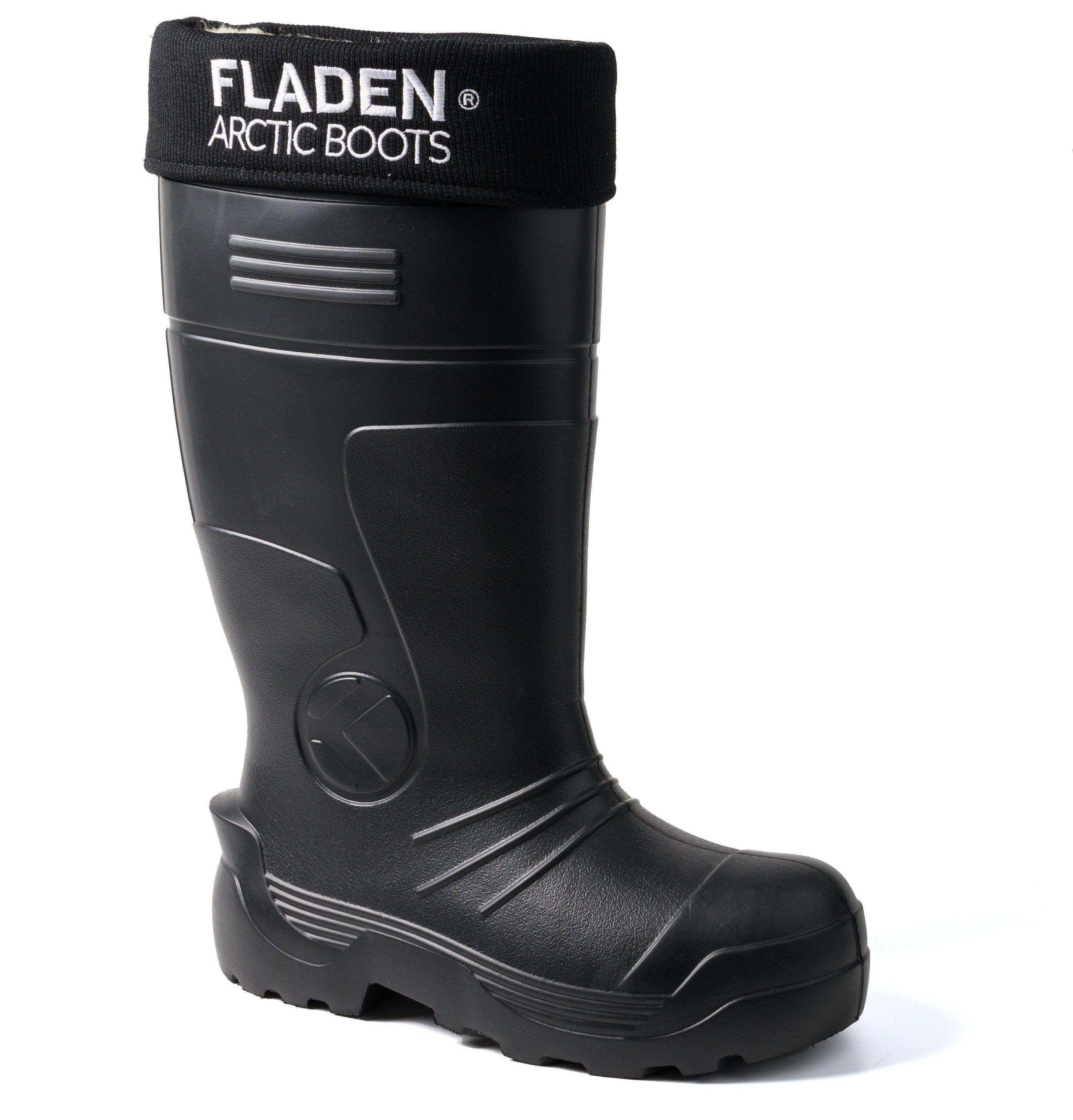 Fladen Arctic Boots vinterstölar svart 41